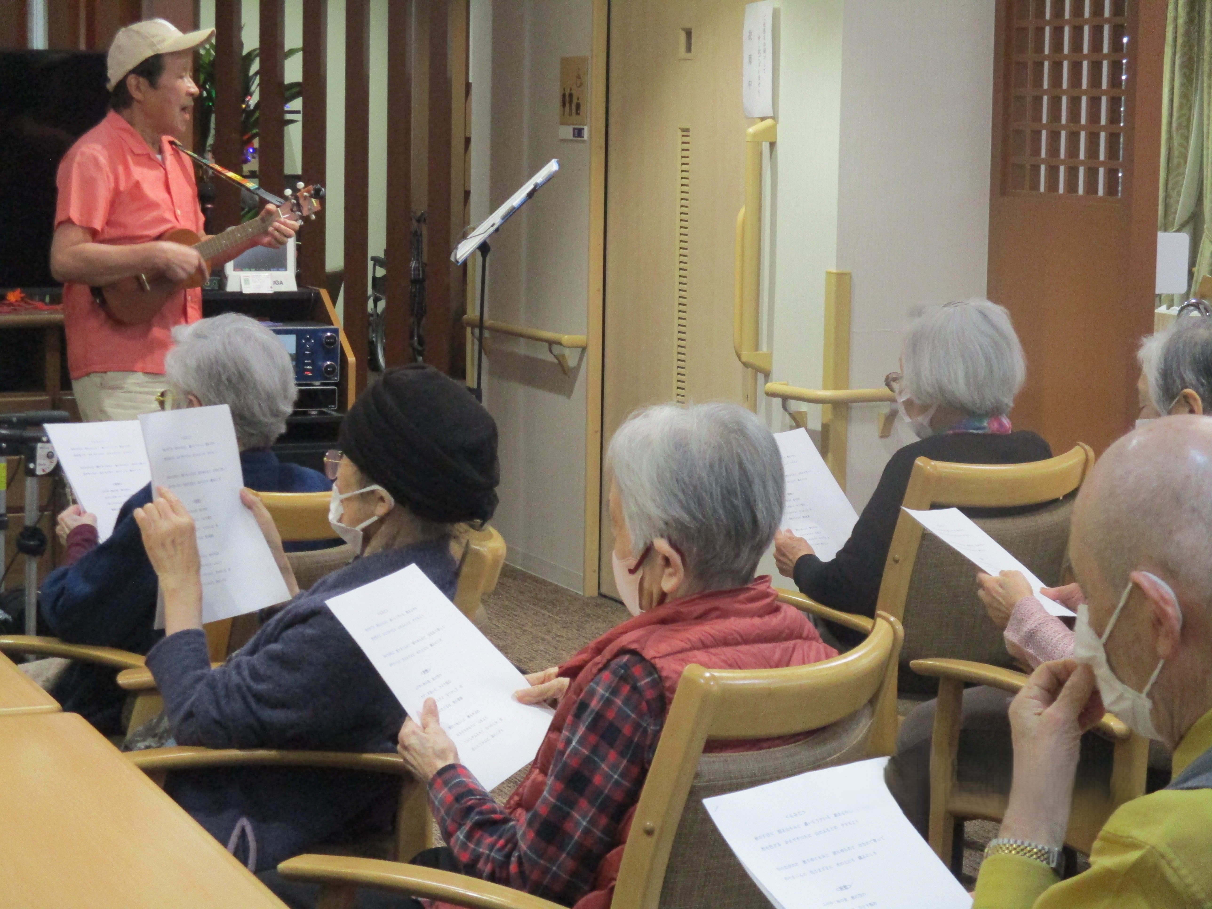 10月のイベント「歌の会」