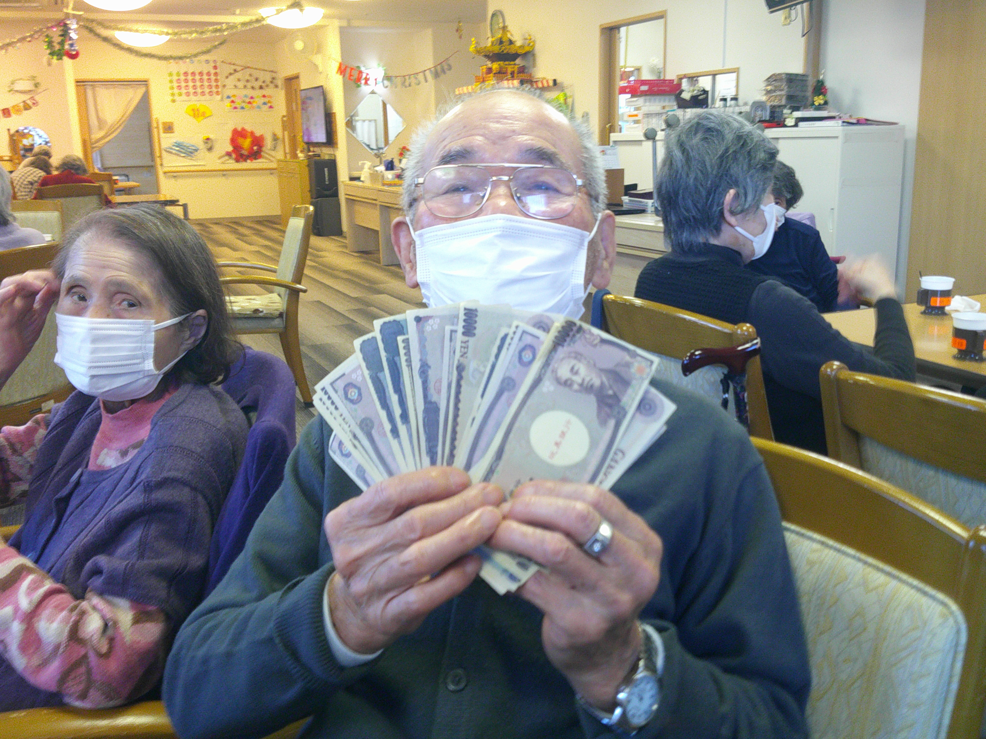 今日のレクリエーションは億万長者ゲーム‼⁉