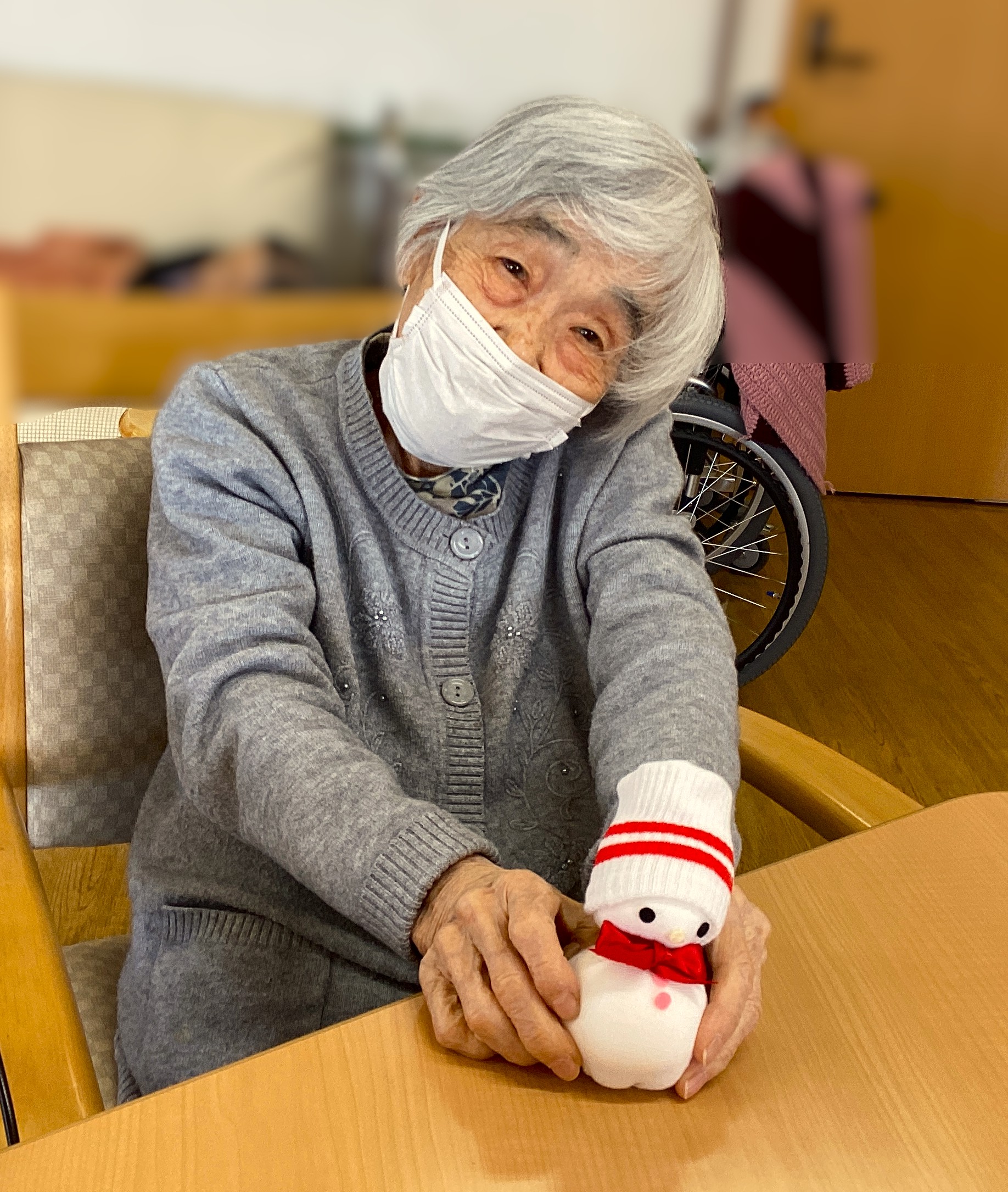 ◇雪だるま制作①◇