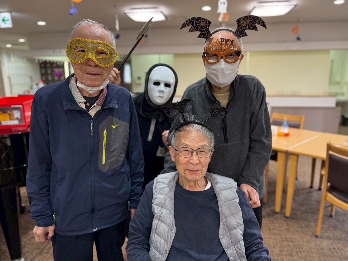 可愛いお化けたち