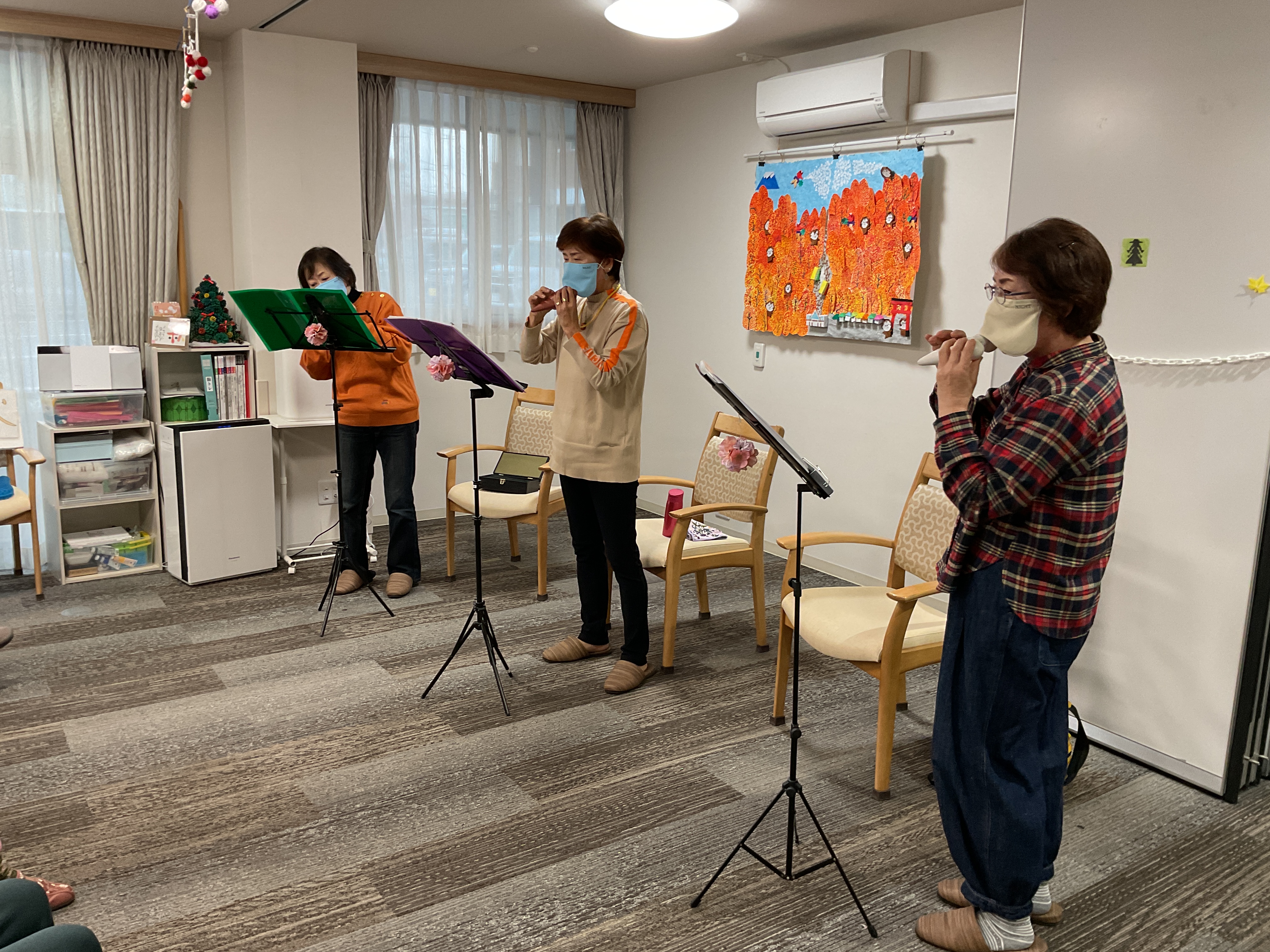 オカリナの演奏を聴く♬♪