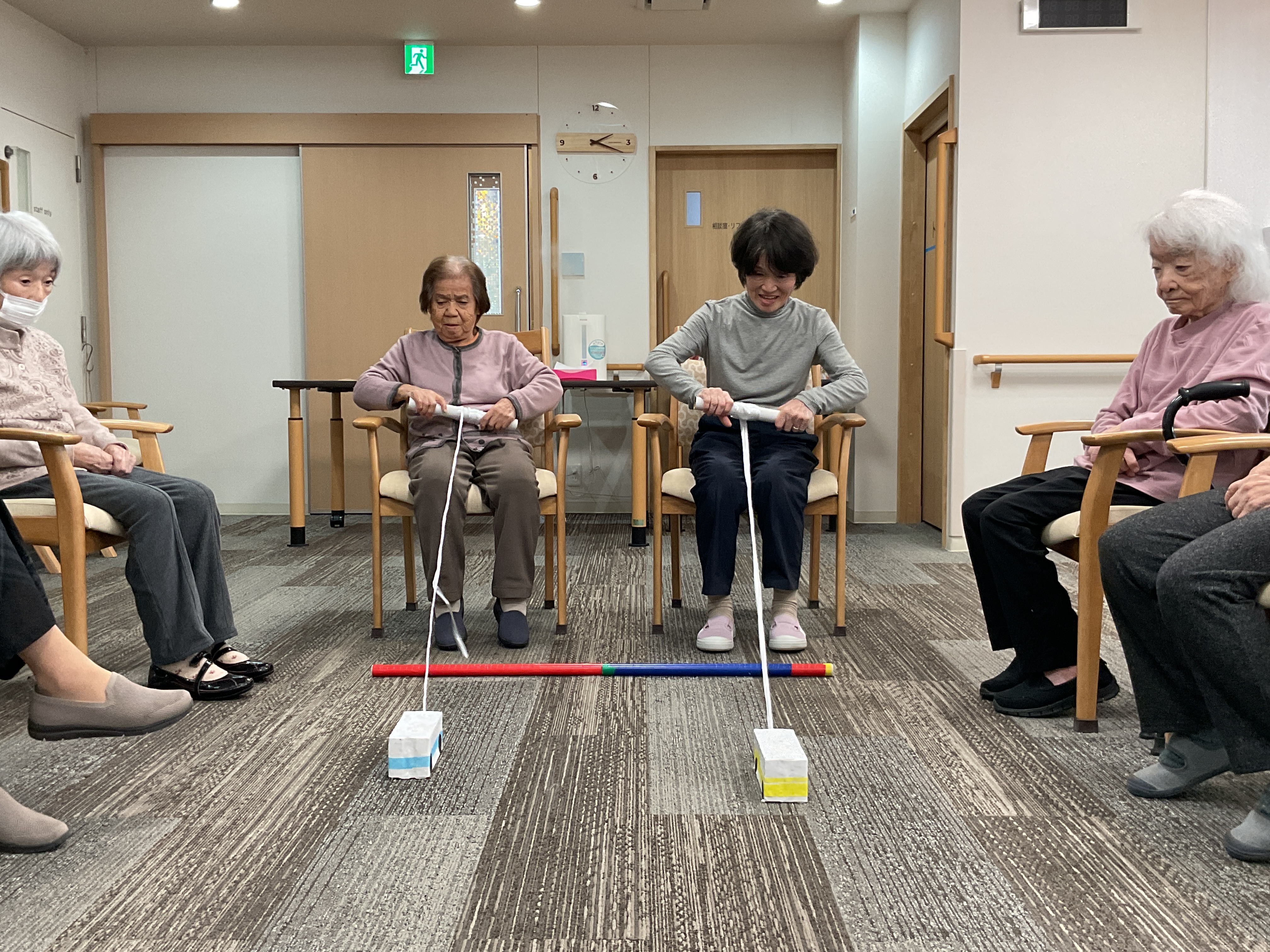 晩秋のミニミニ運動会！