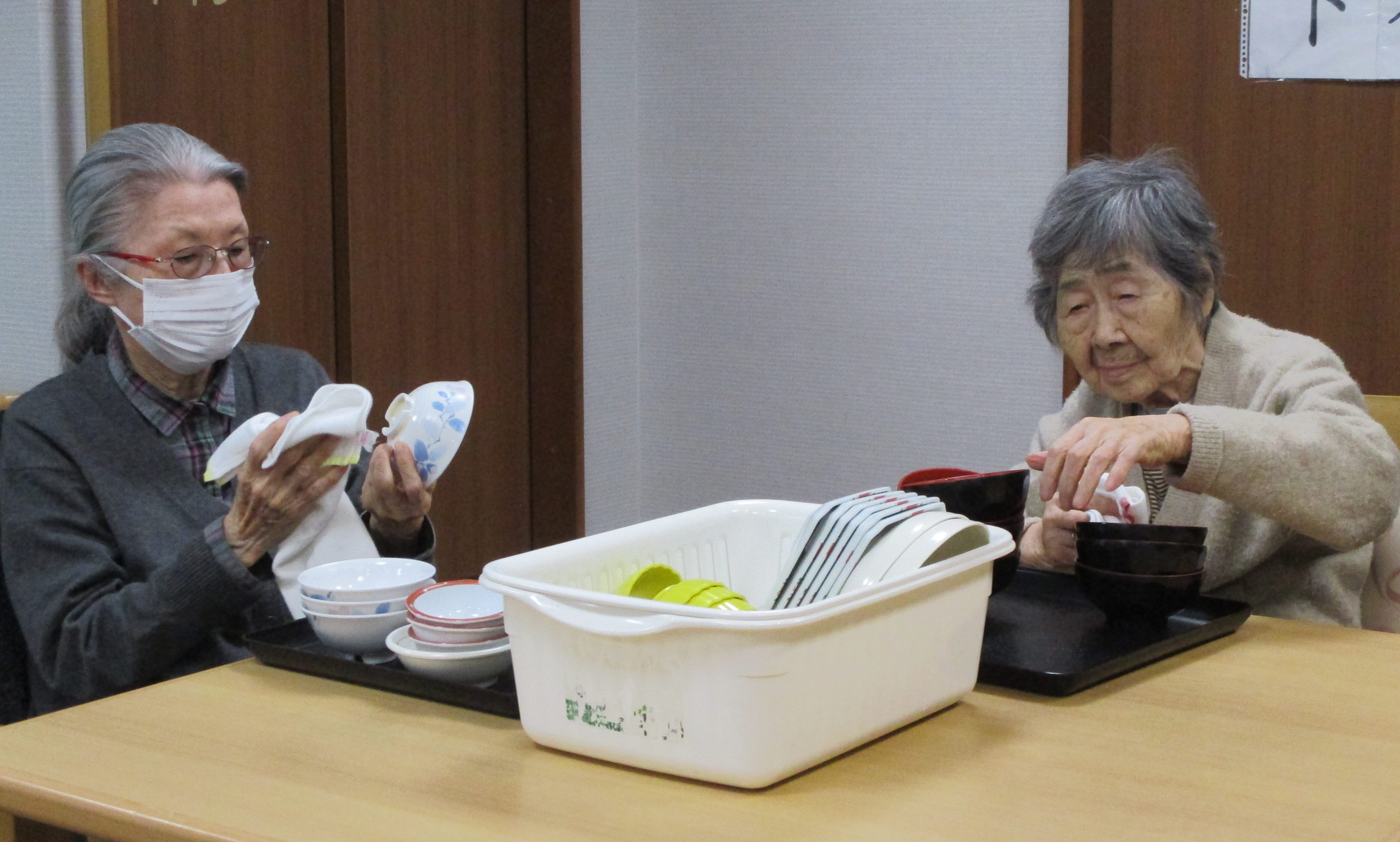 11/2　食べた後はお片付け～☆