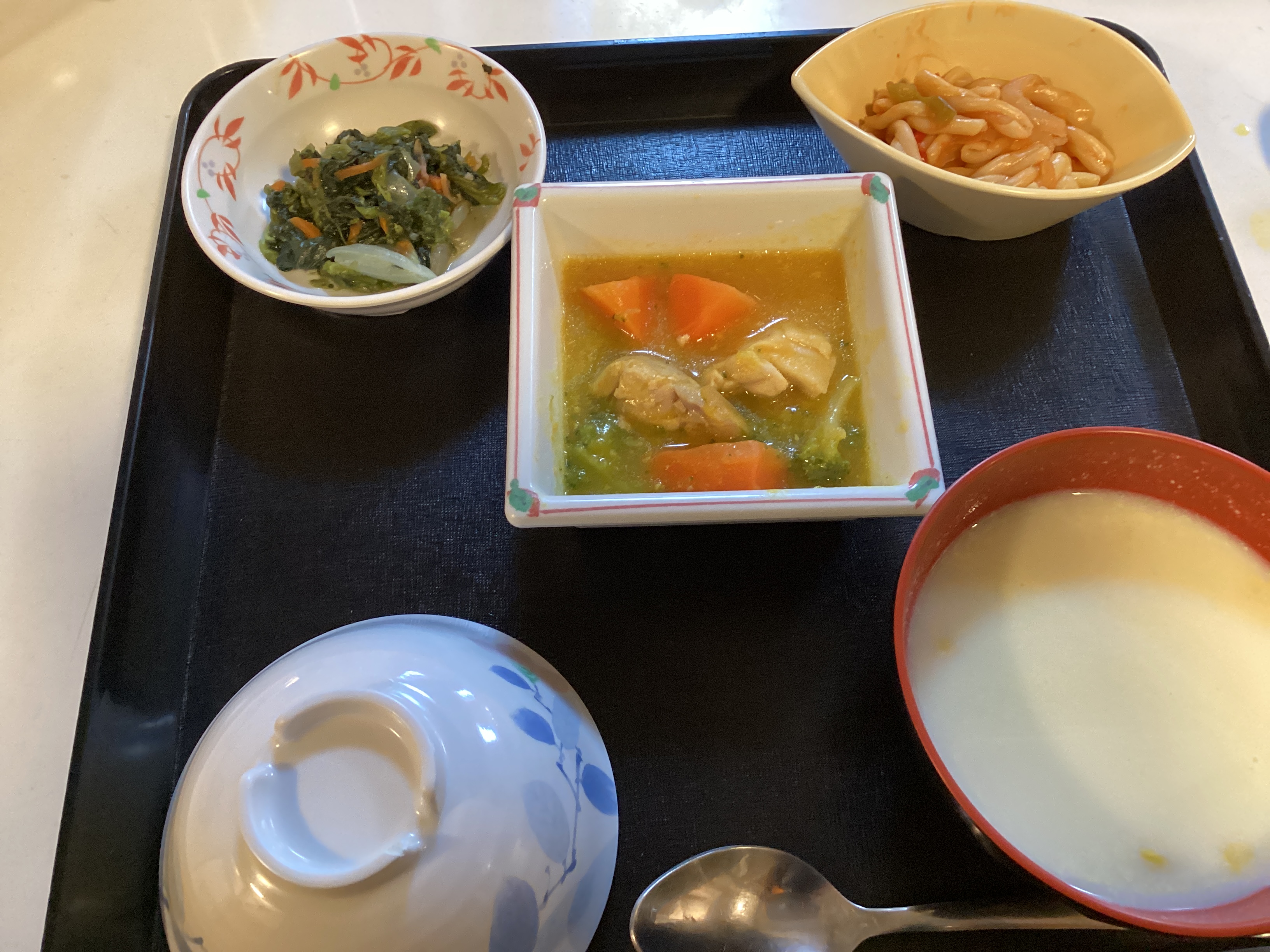 10/31ハロウィンのお昼はカボチャのスープ