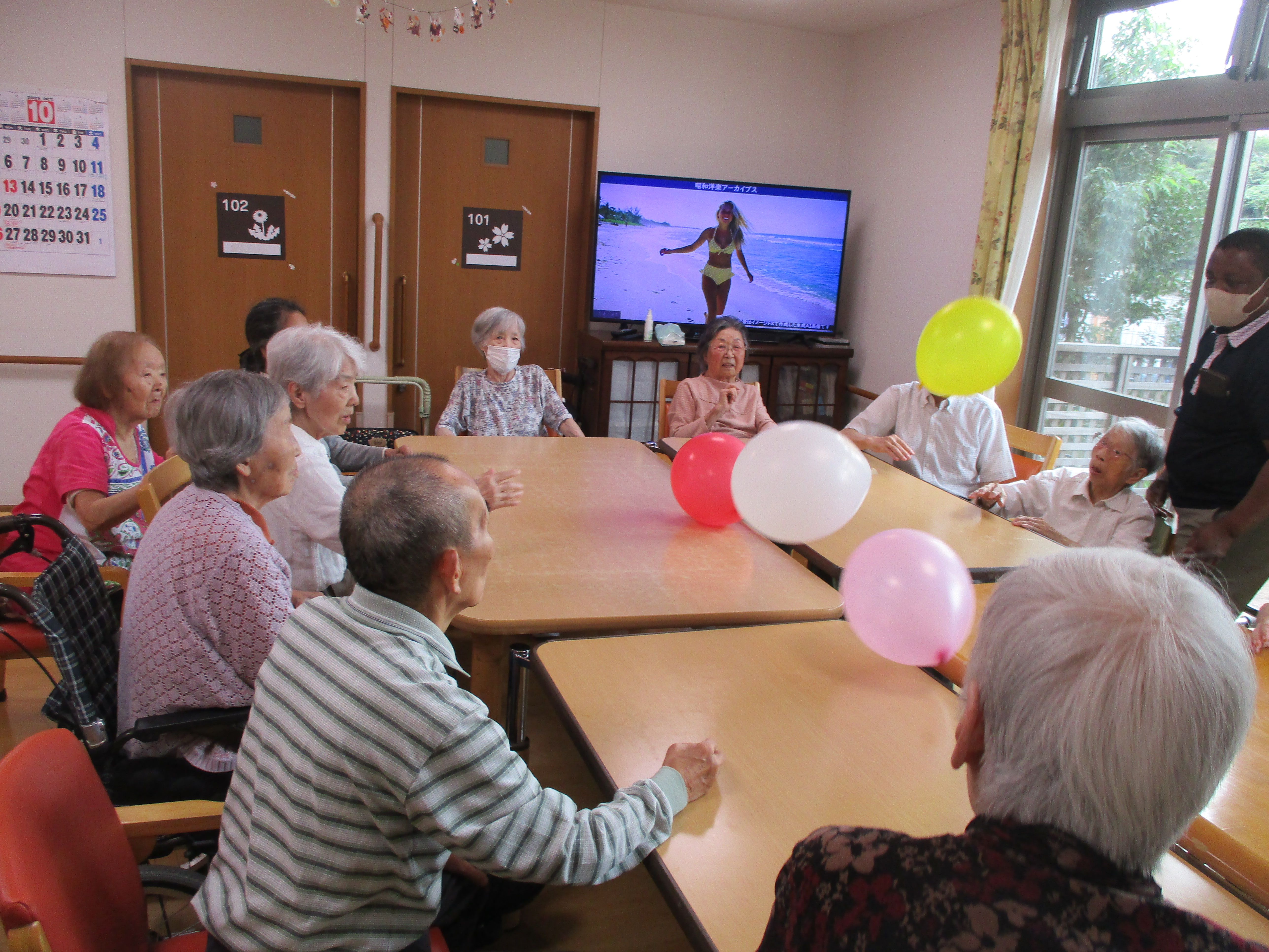 風船バレー大会