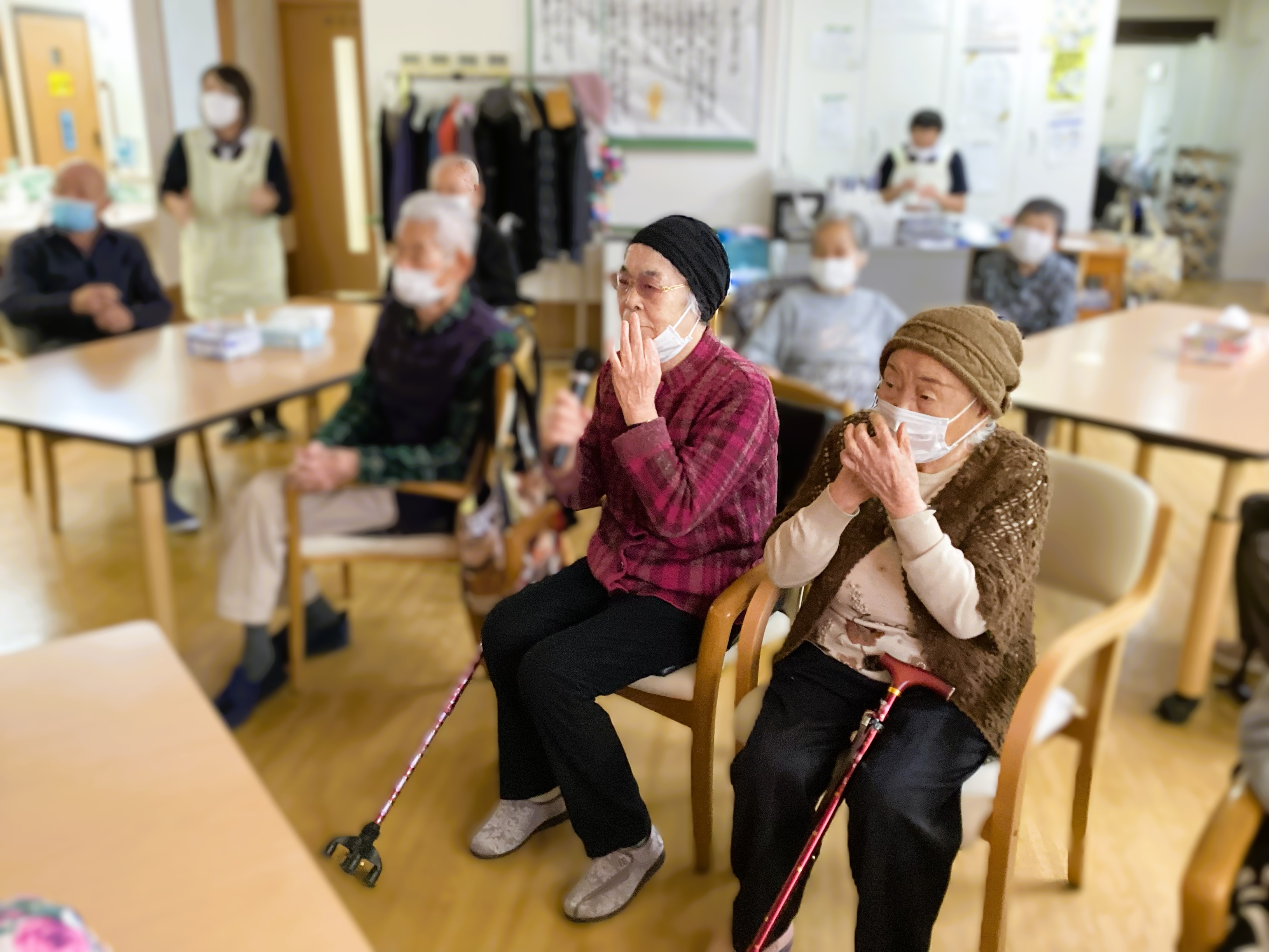 レクリエーション　カラオケ🎤