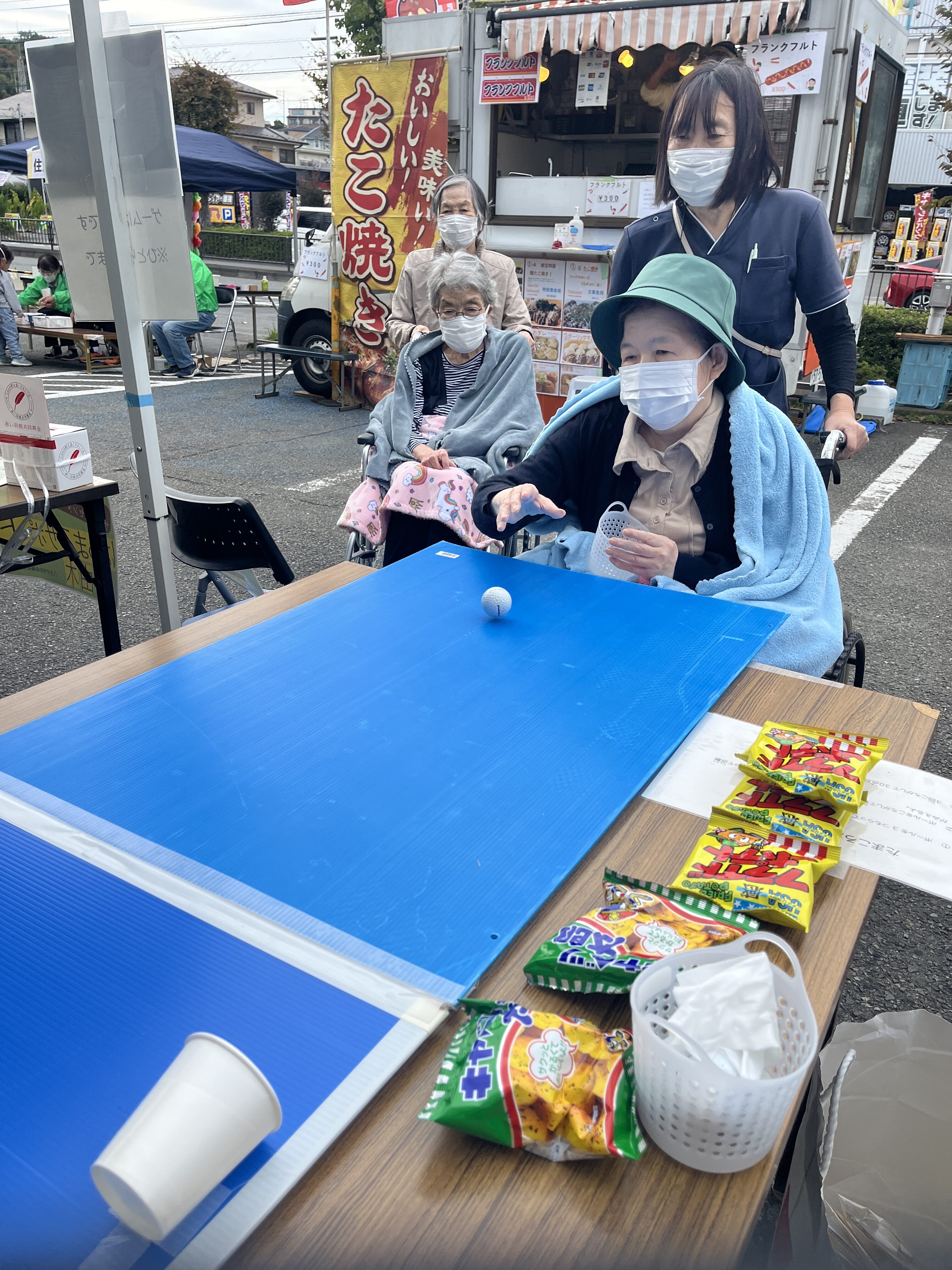 お祭りに参加してきました！