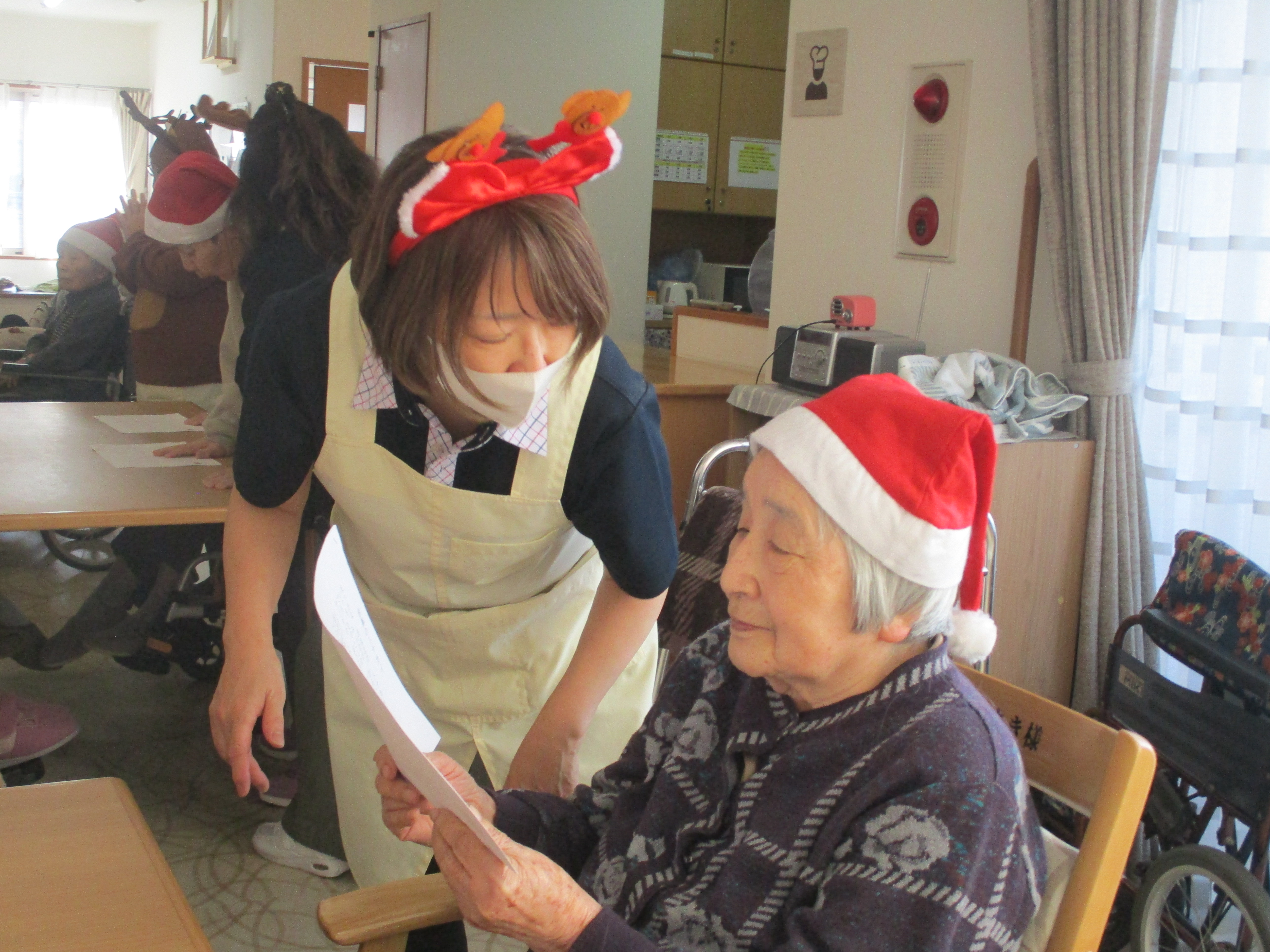 クリスマス会＆12月のお誕生日会