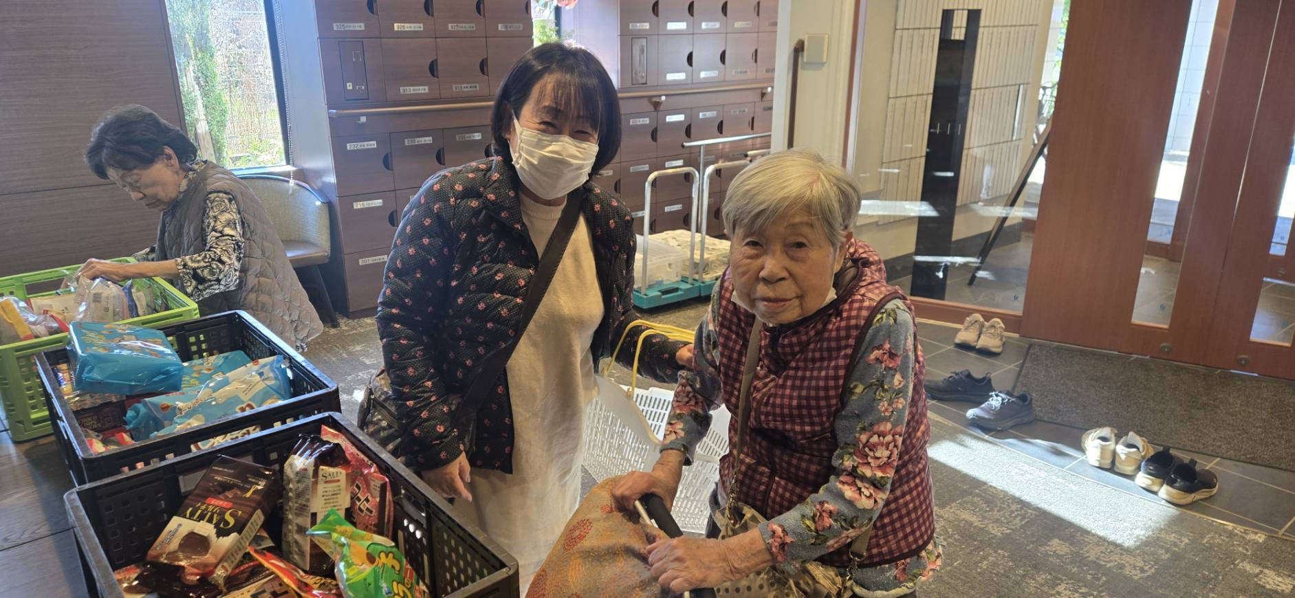 移動販売ふくまるが来苑しています(*^-^*)