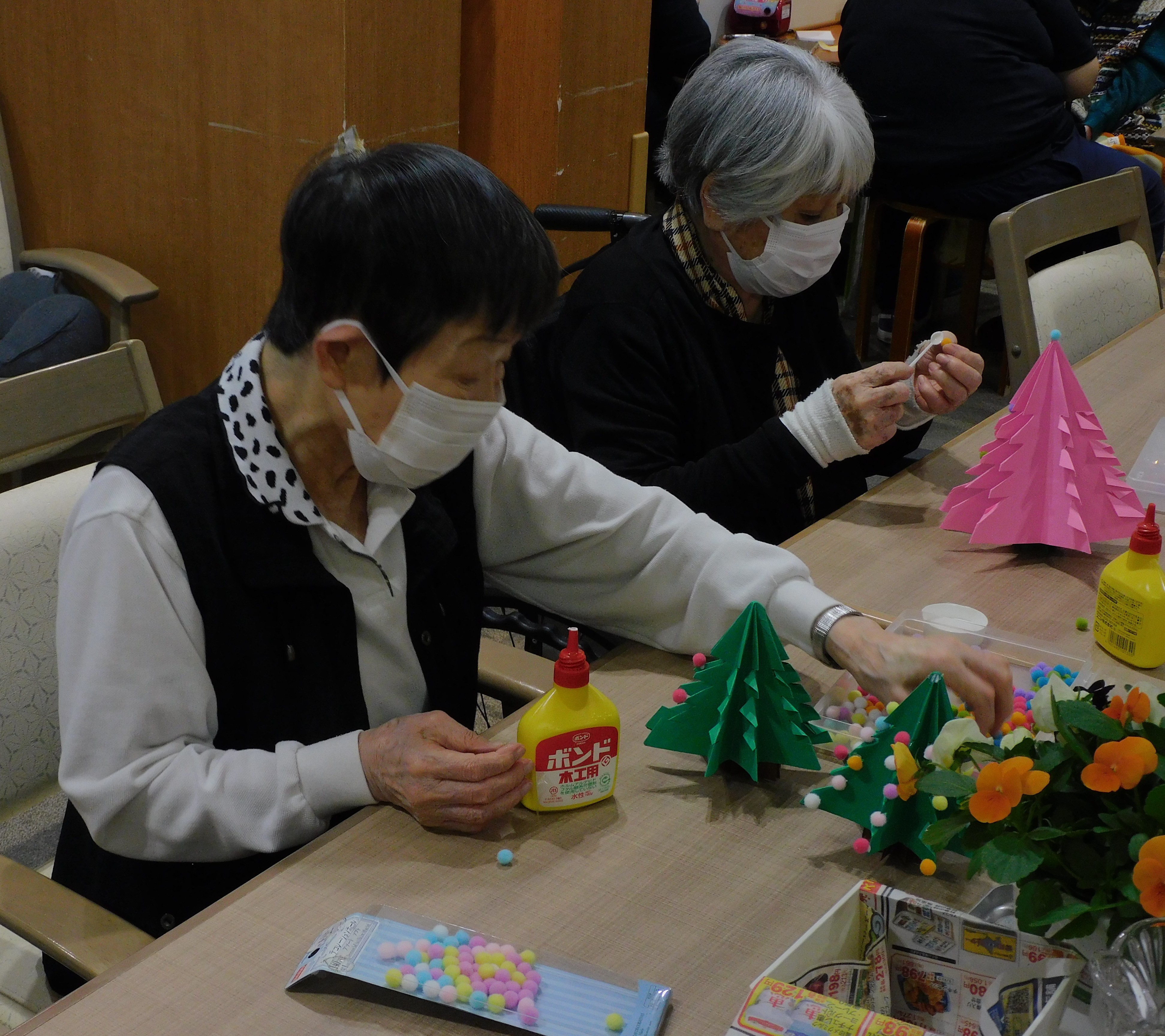 小さな手作りクリスマスツリー🎄