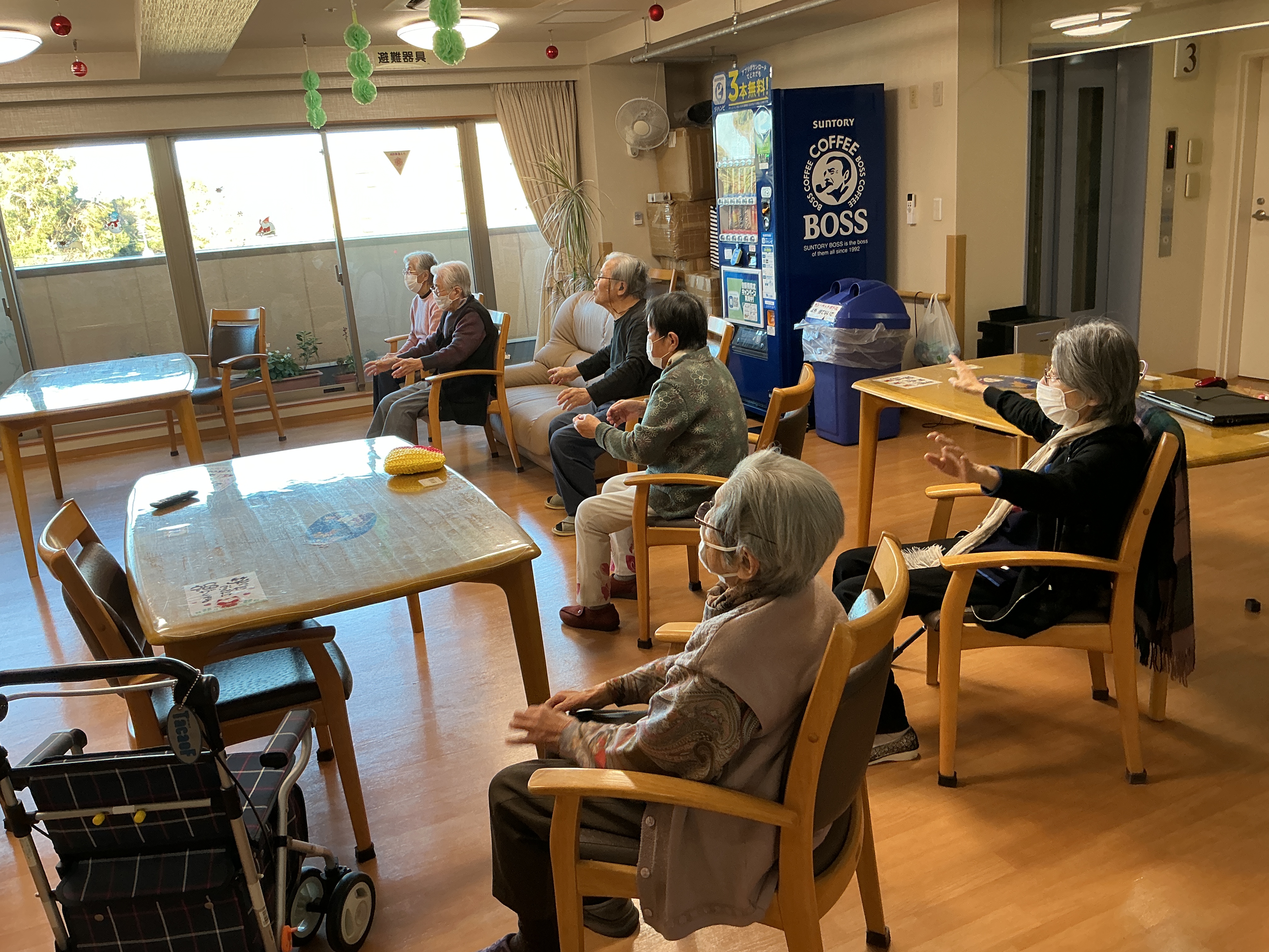 今日の体操レク