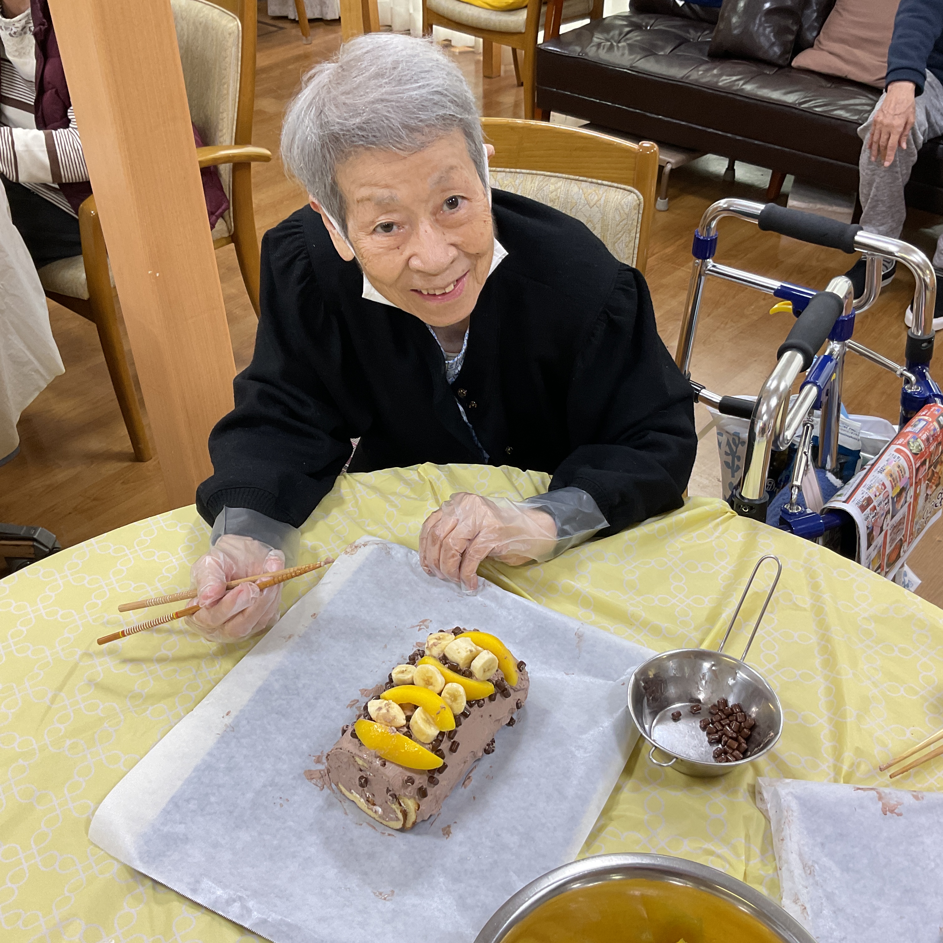 ブッシュ・ド・ノエル作り