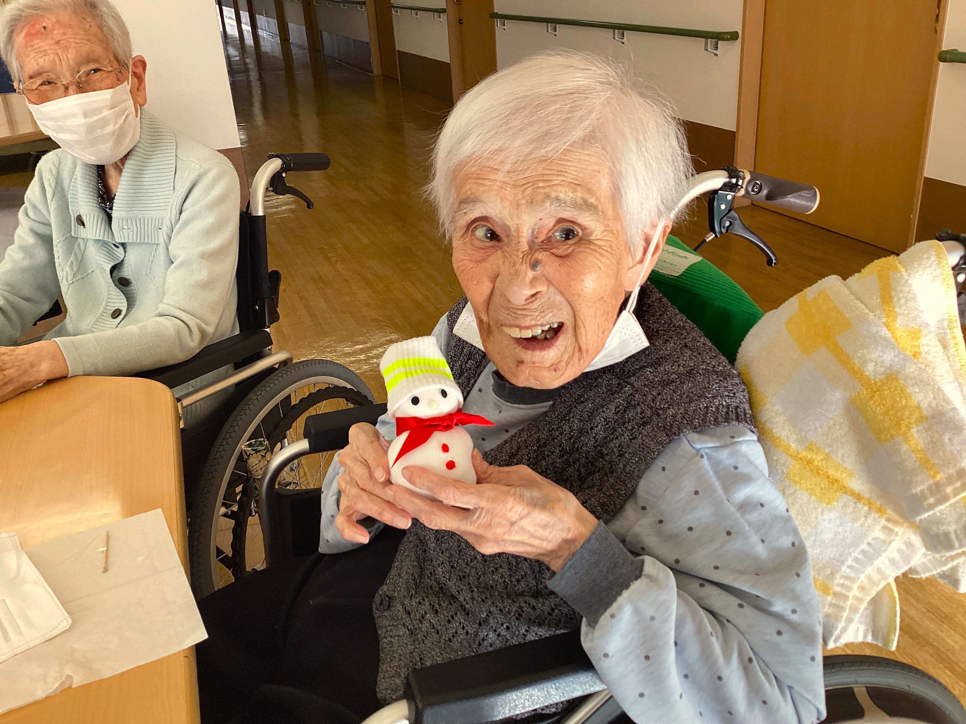 ◇雪だるま制作④◇