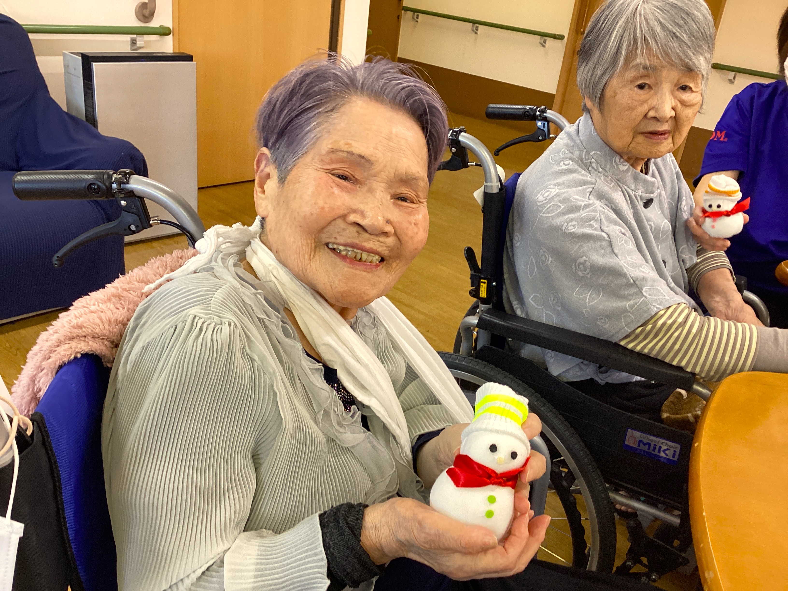 ◇雪だるま制作③◇