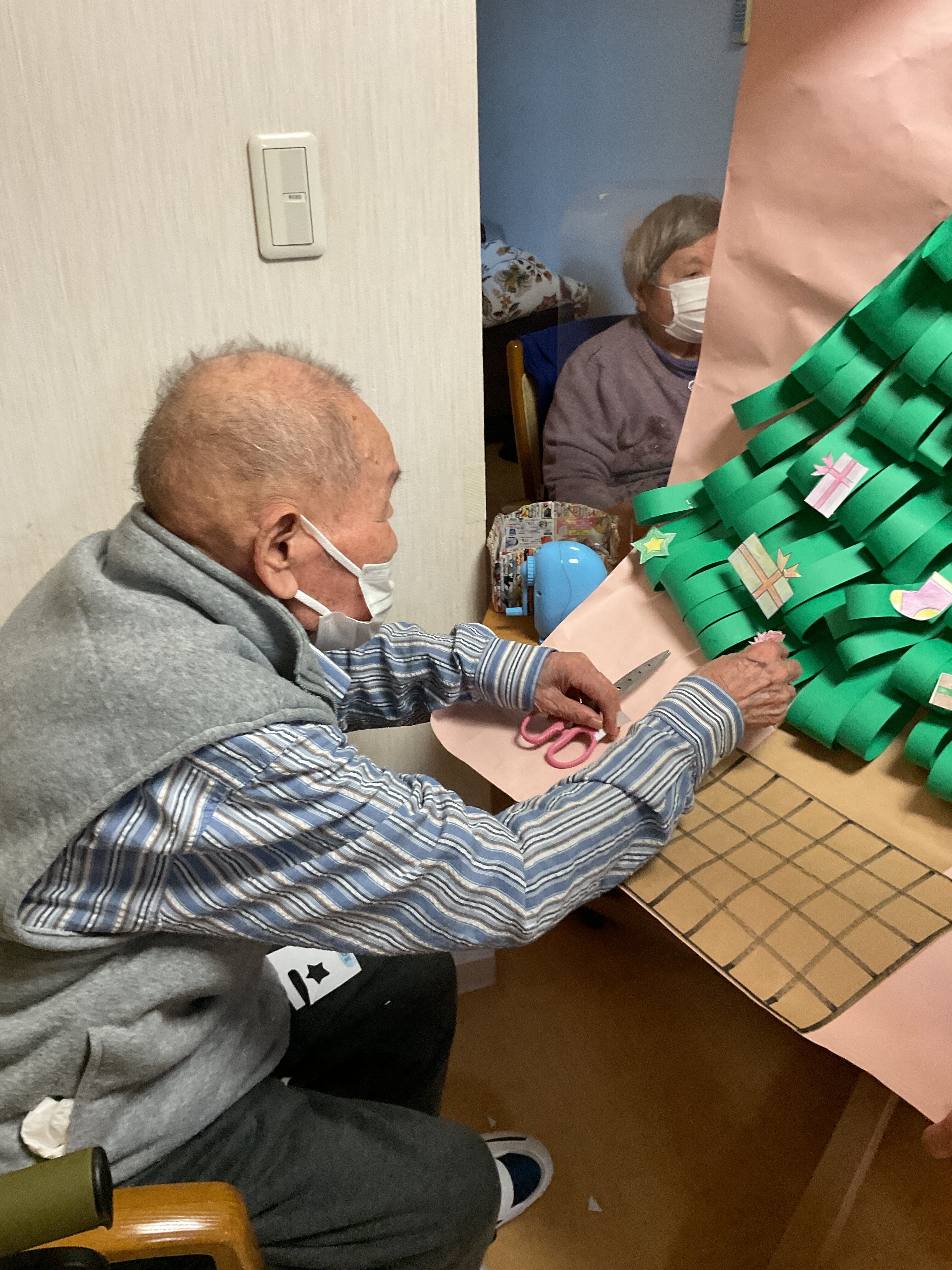 手作りツリー作成🎄