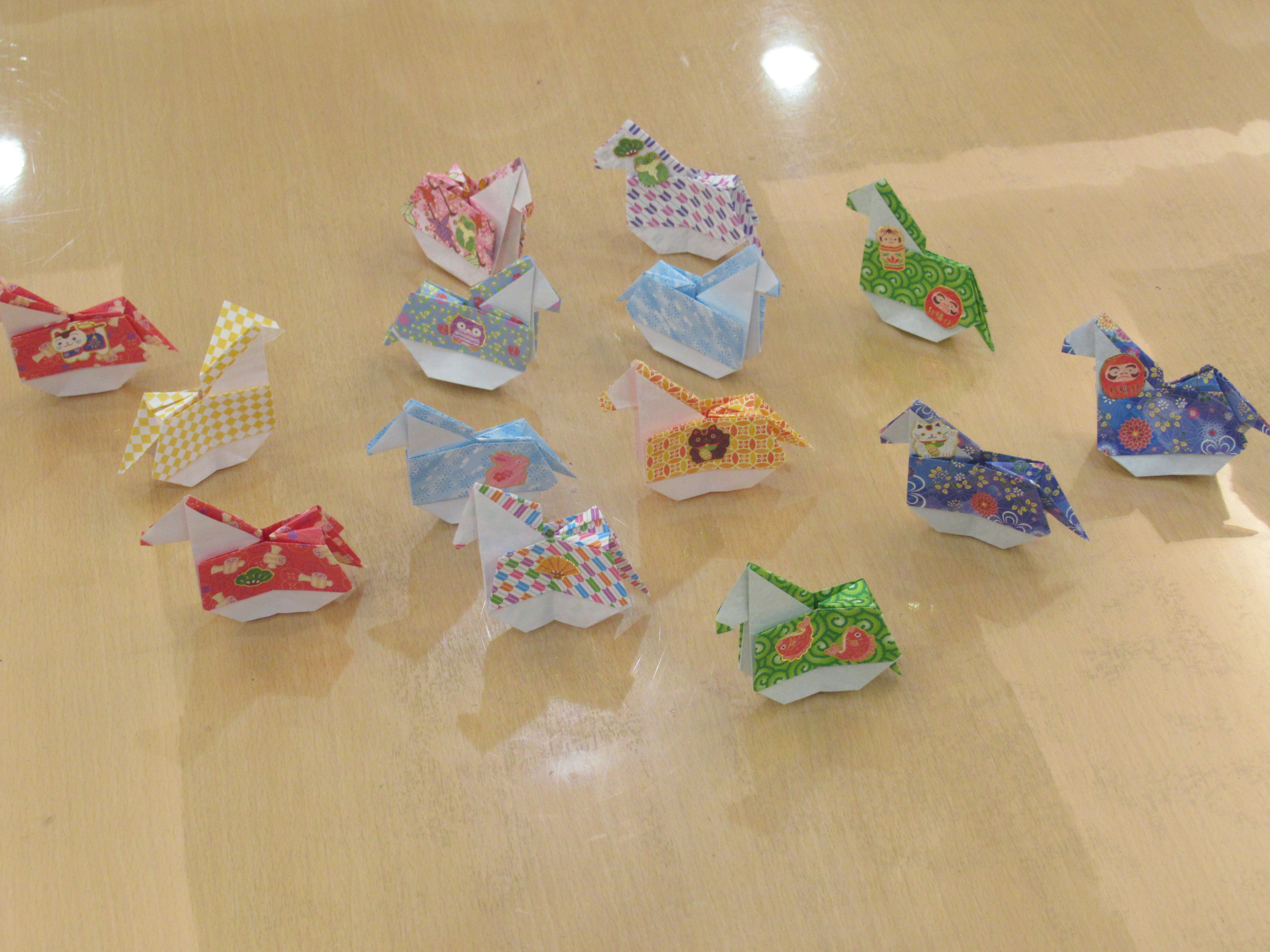 干支飾りづくり（午年）