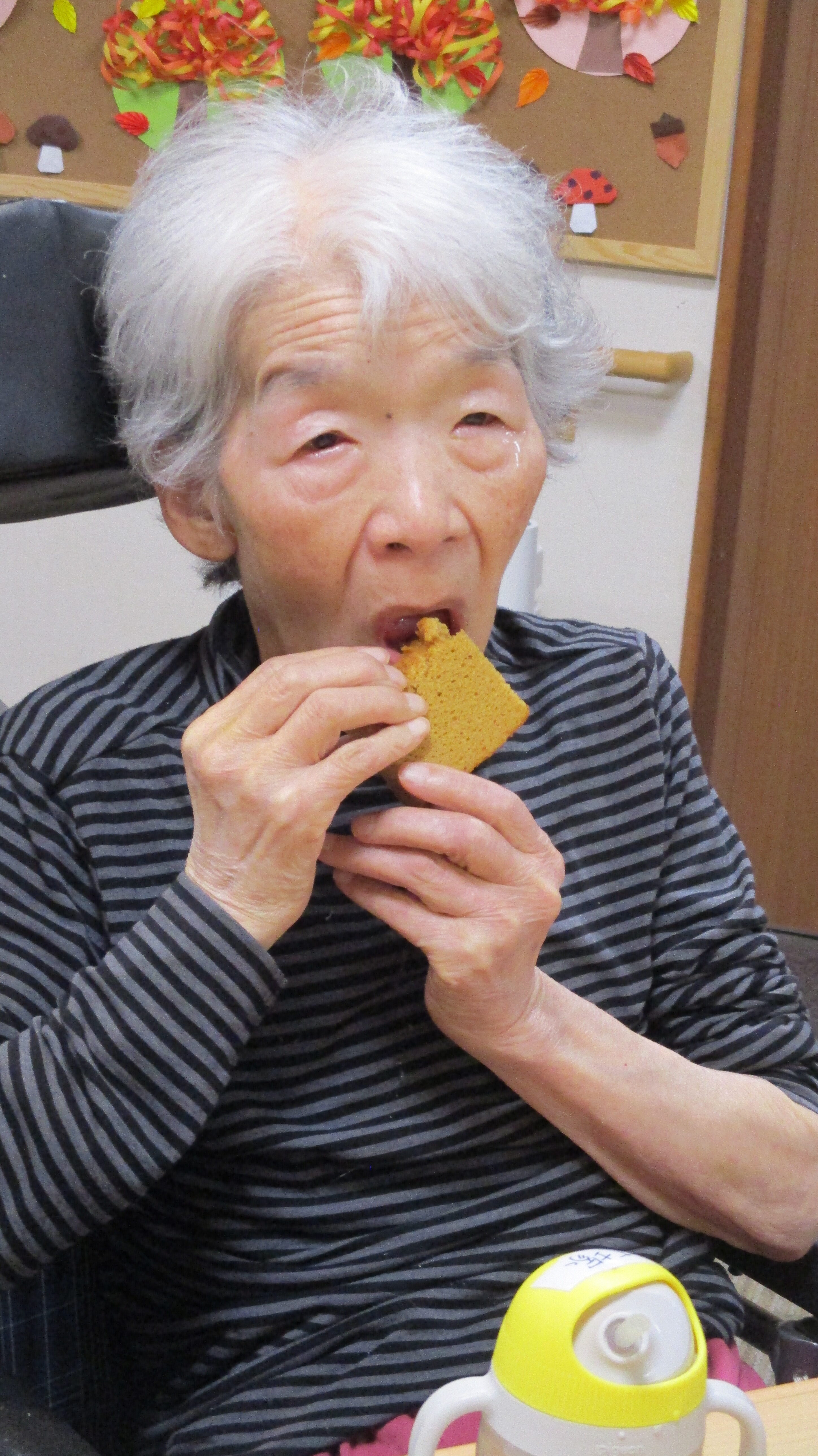 カステラのおやつ