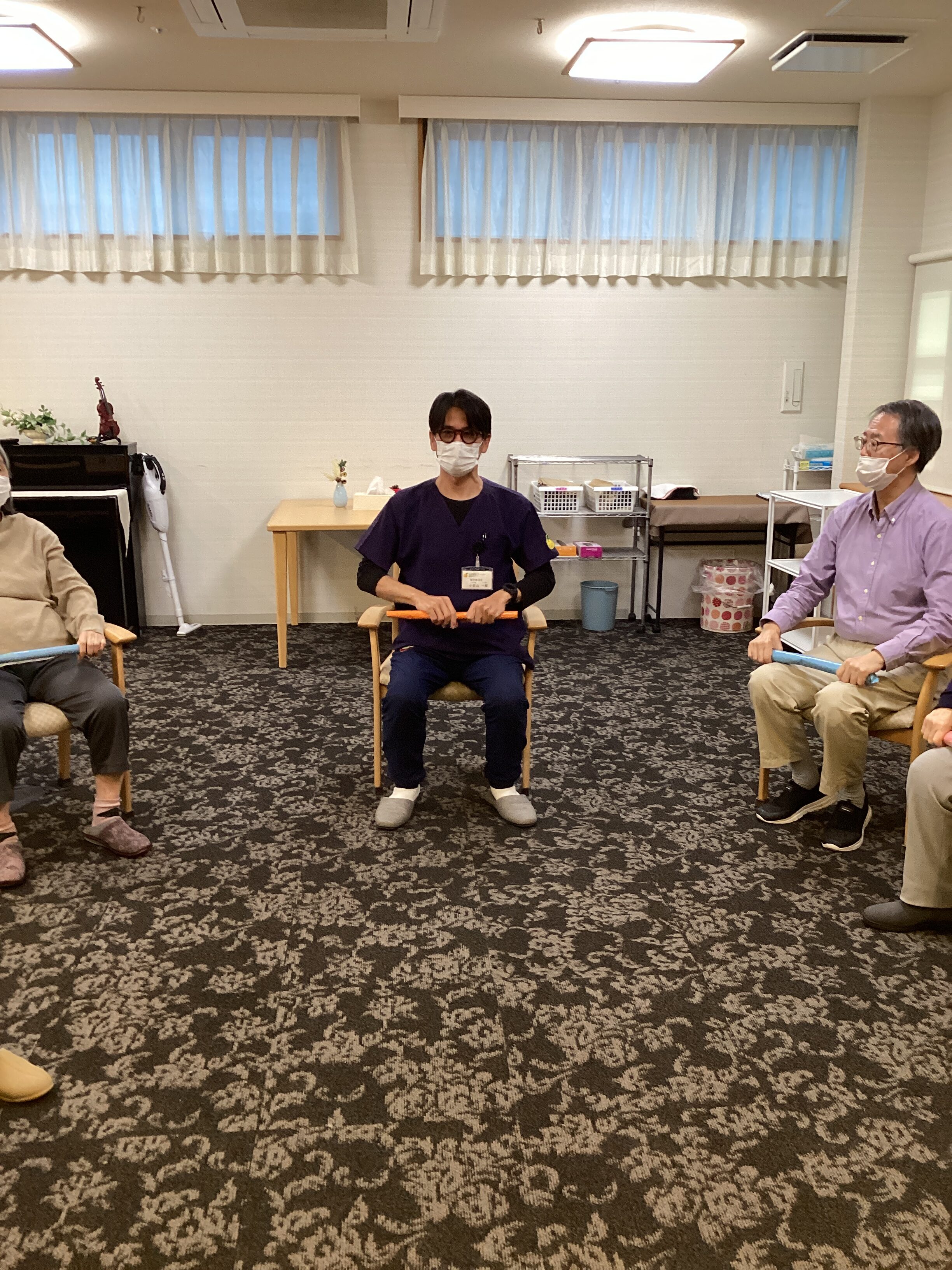 体操が始まるよ😊