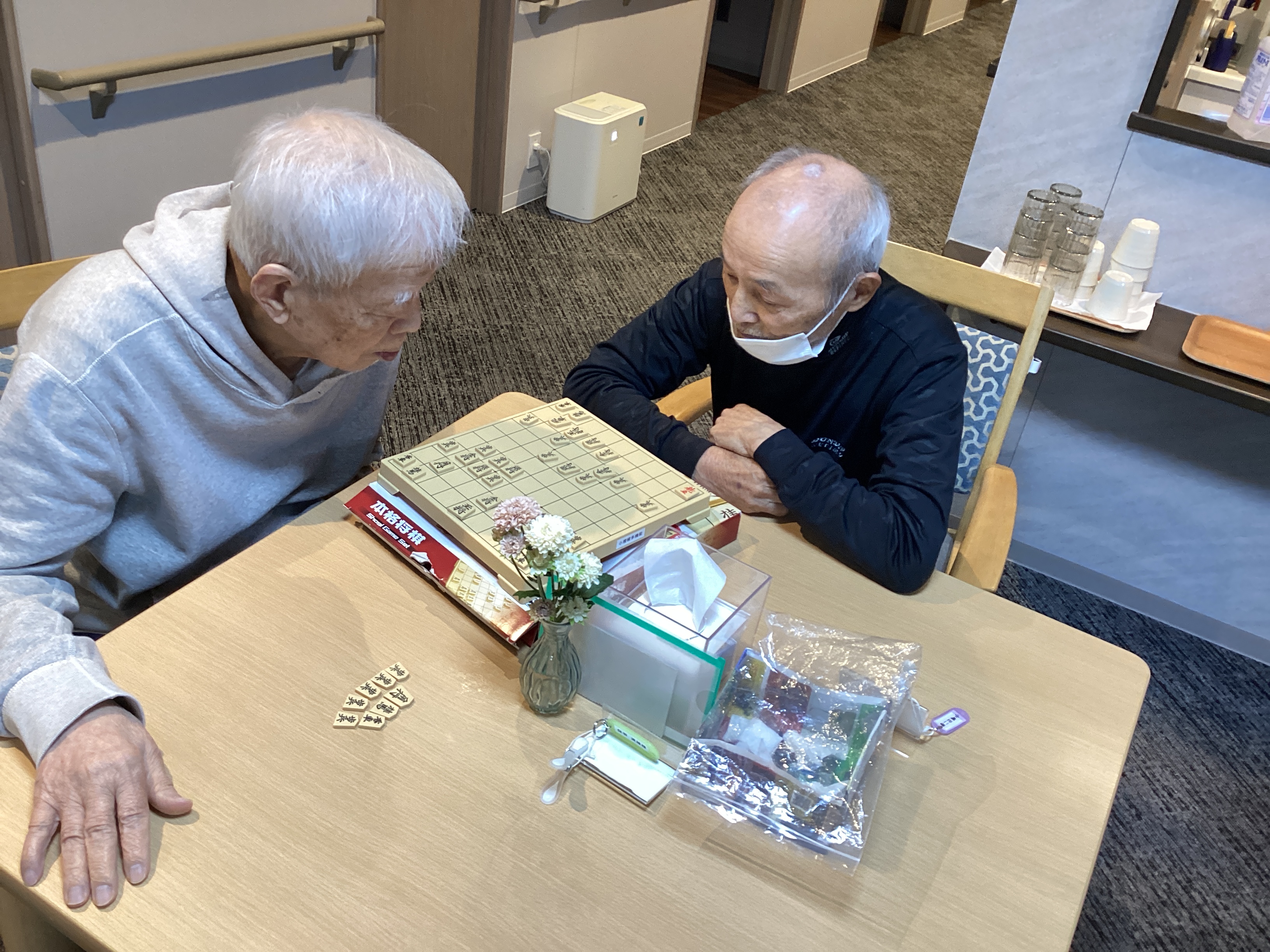 将棋で頭の体操を