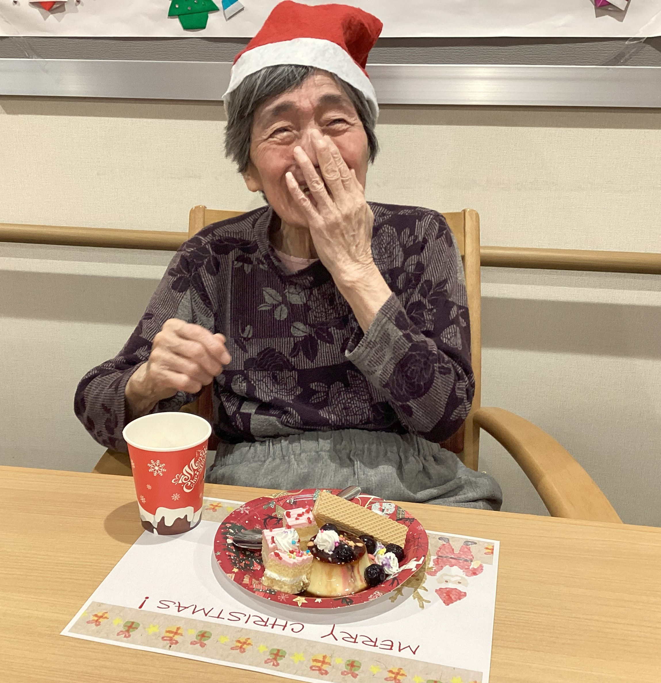 クリスマスは美味しいもので