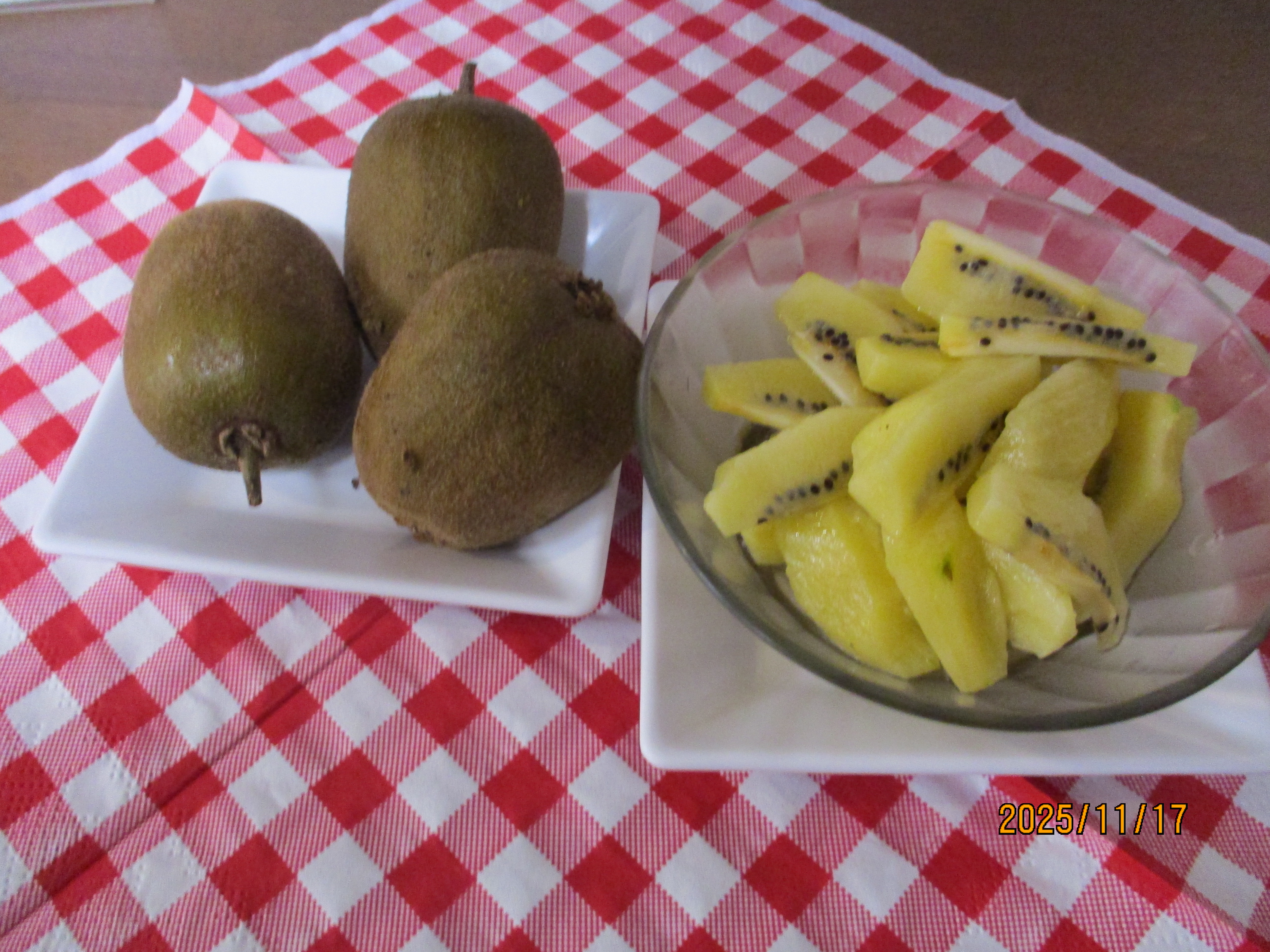 キウイのおやつ