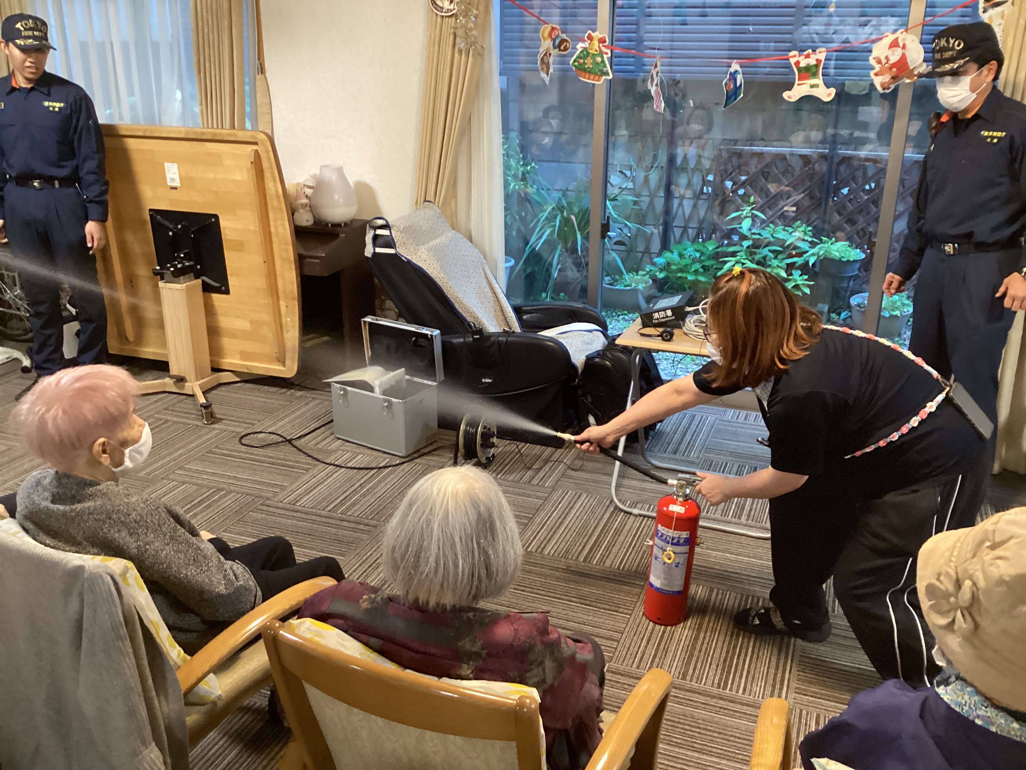 🧯避難・消火・通報訓練🧯