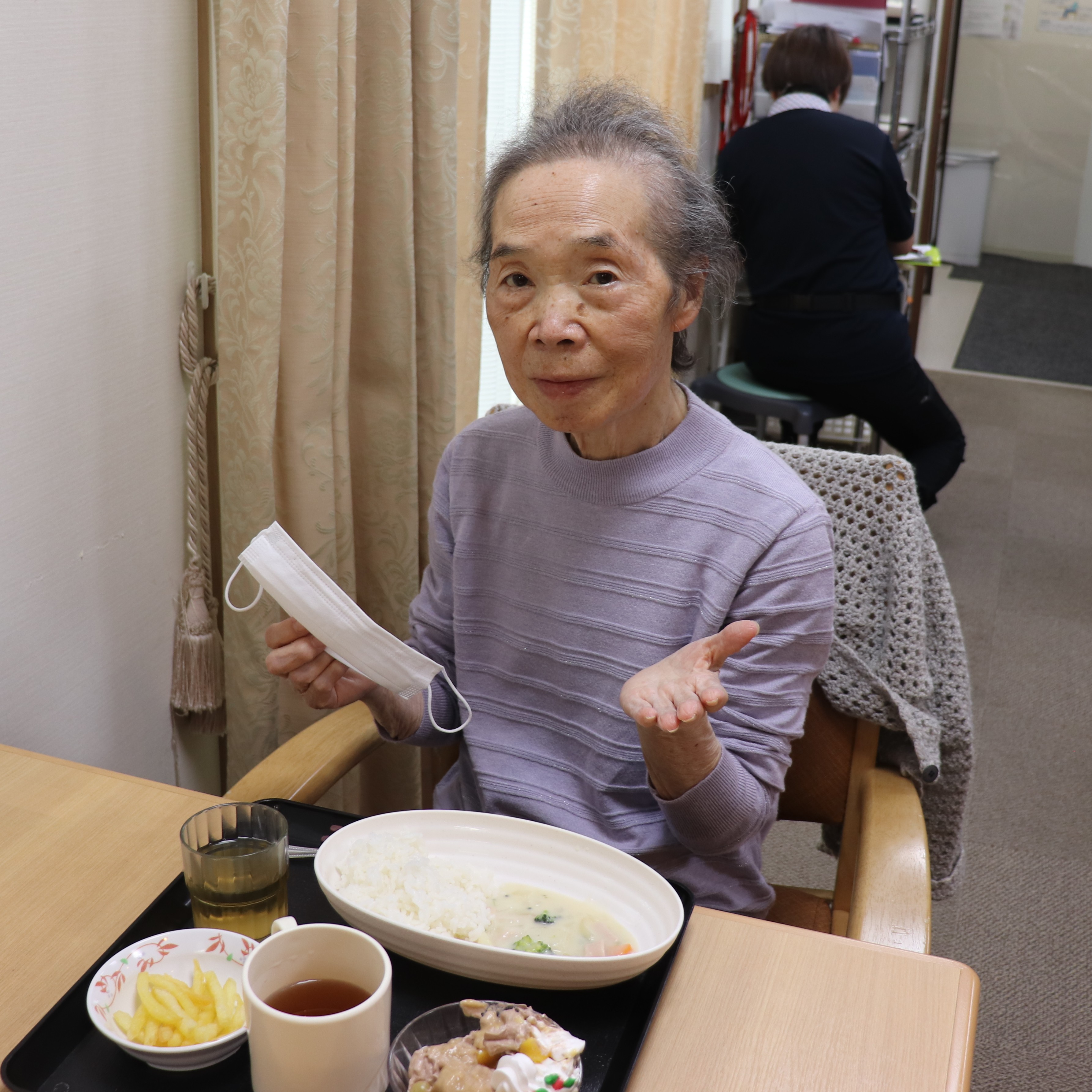 クリスマス食レク(^_-)-☆