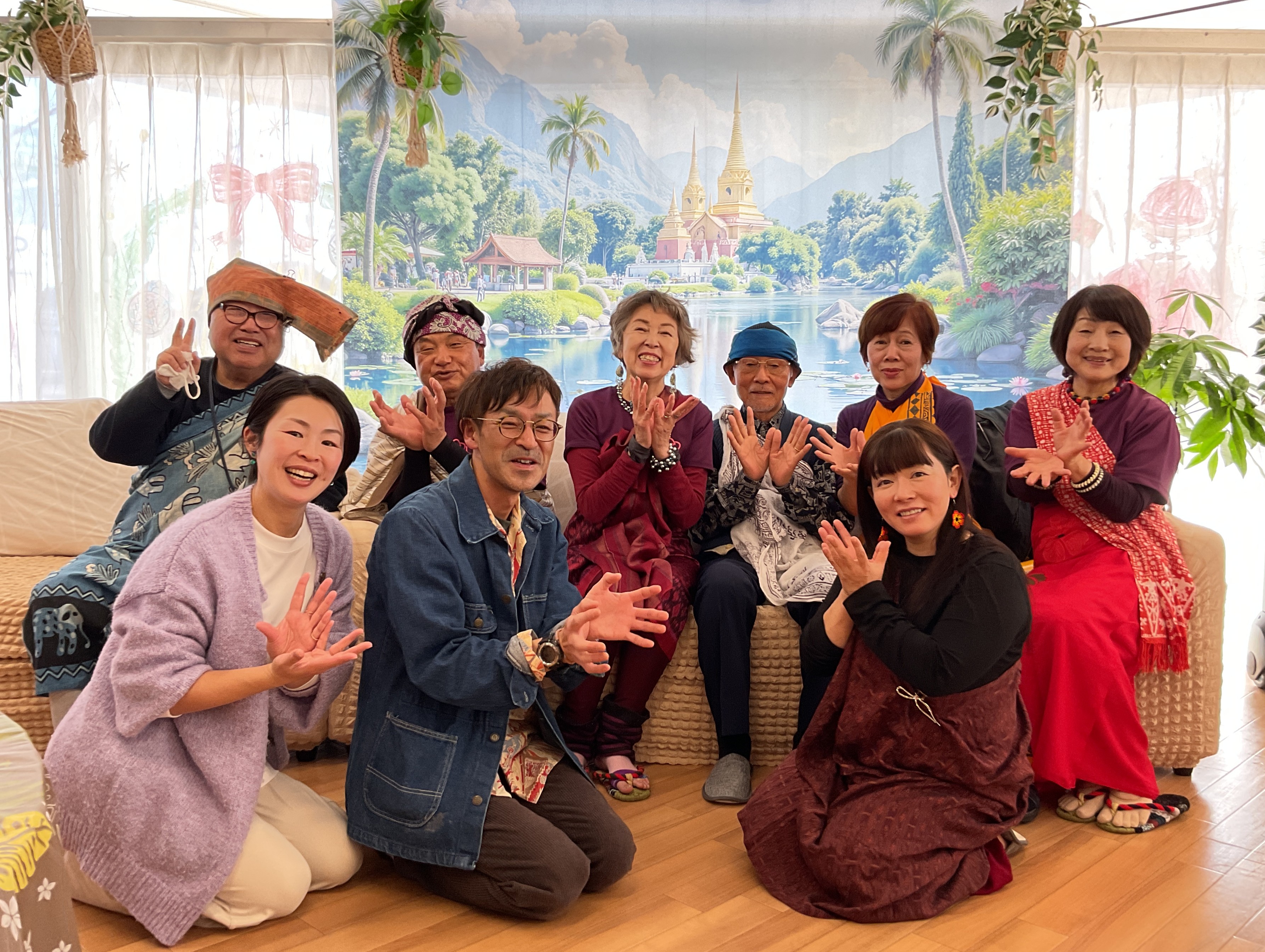 タイ風クリスマスランチー地域交流ー