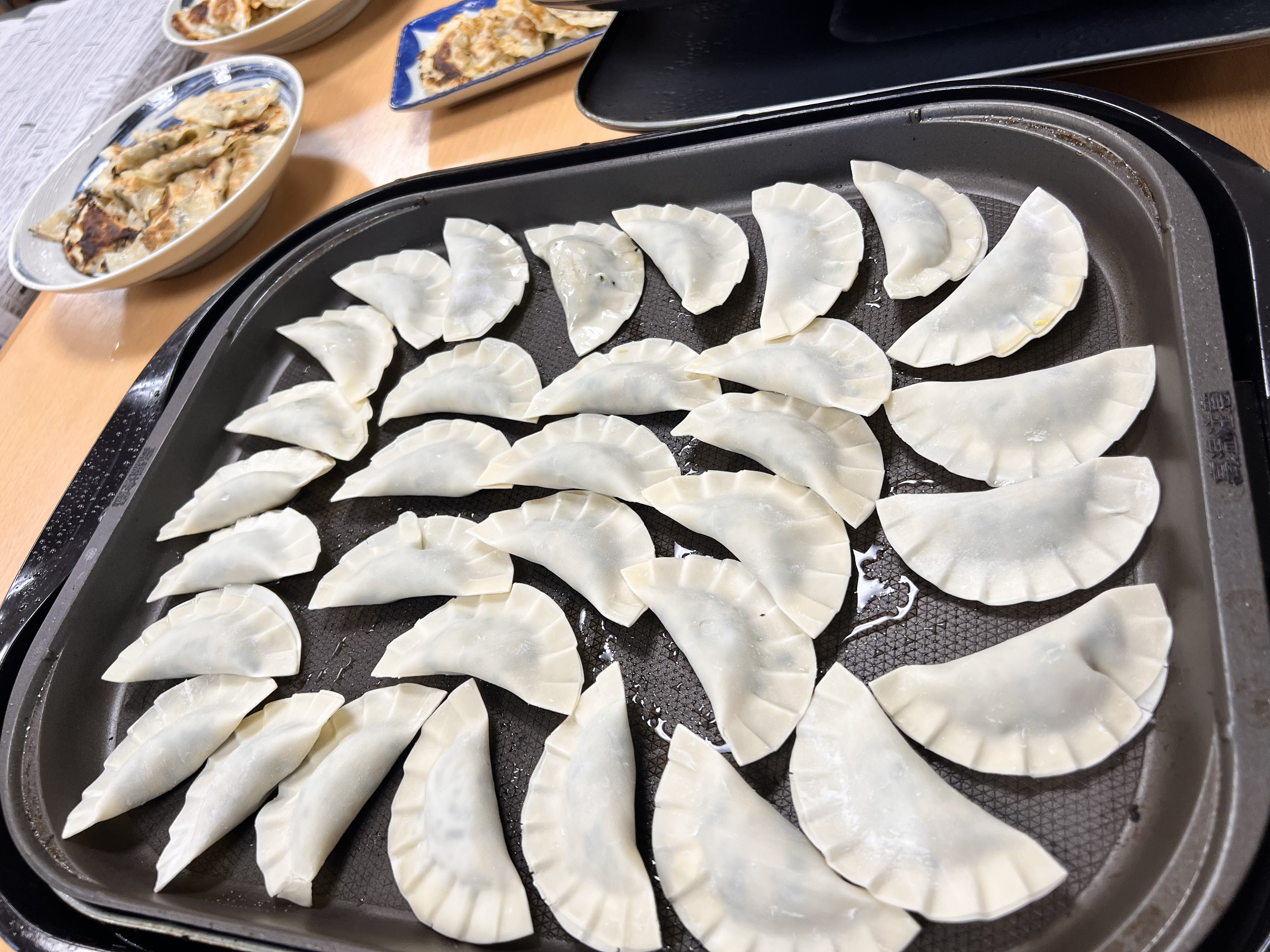花水木苑の餃子パーティーは・・・
