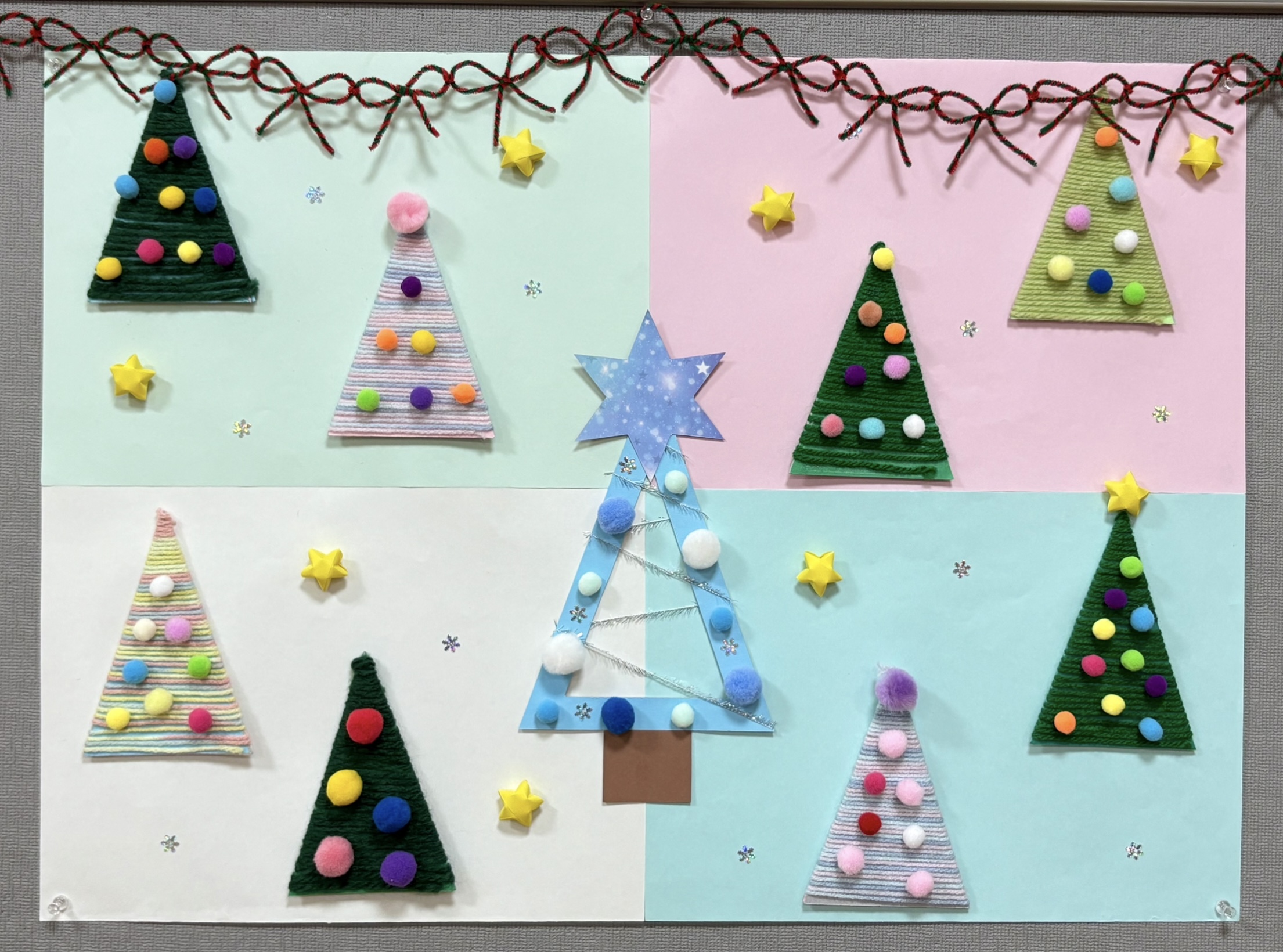 クリスマス飾り完成🎄