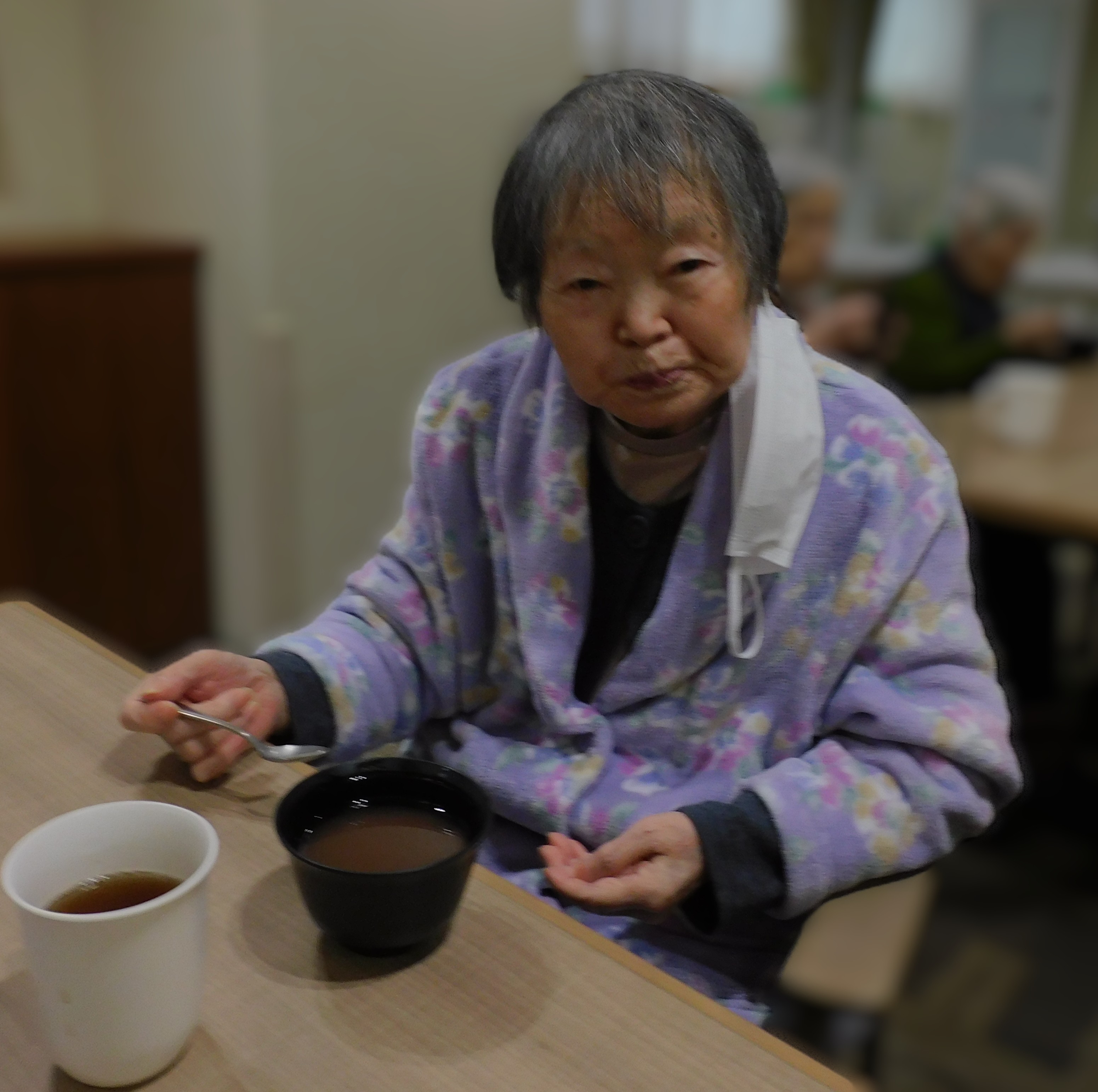 おしるこをいただきました♪