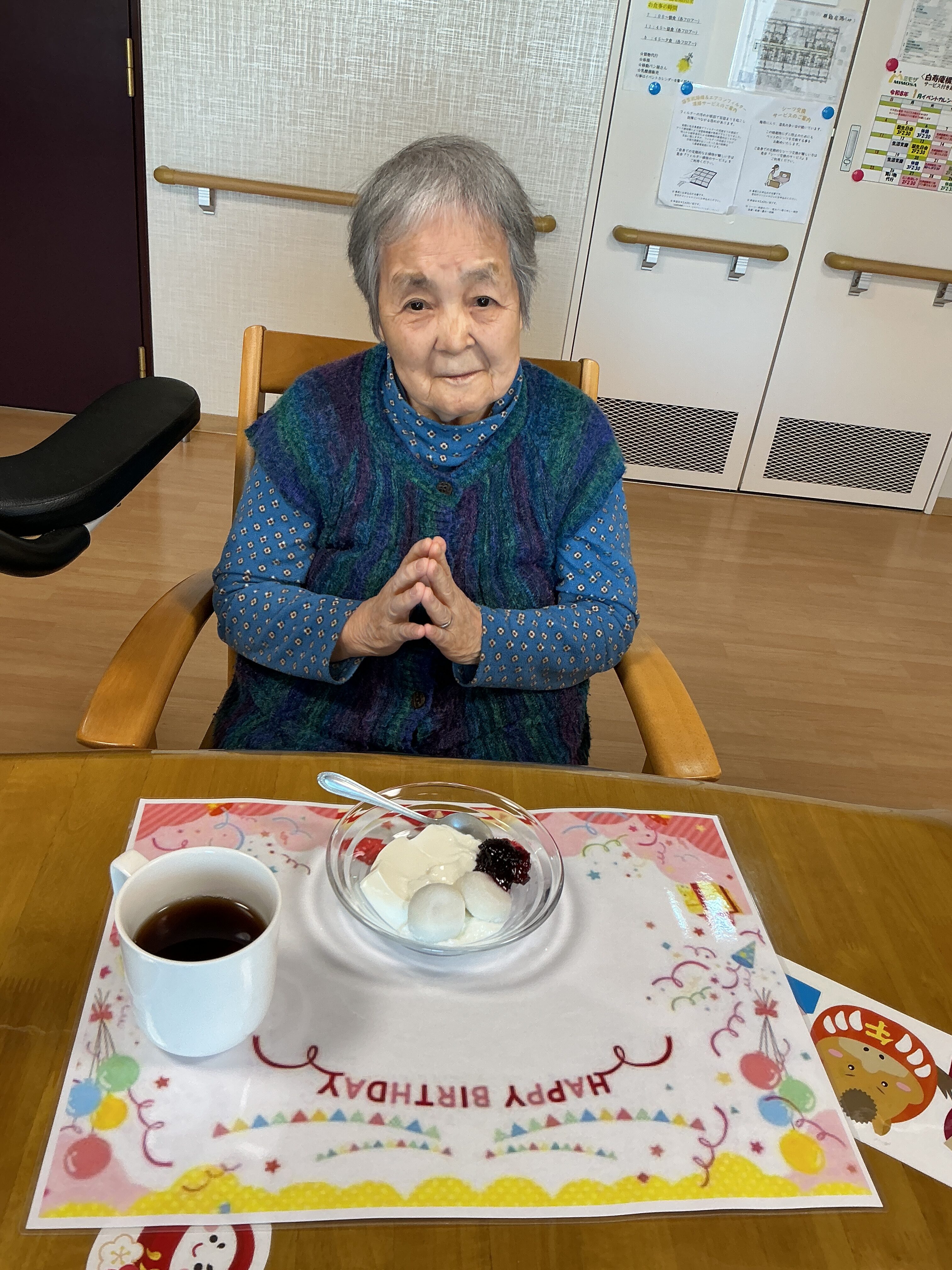 1月2階の誕生日会