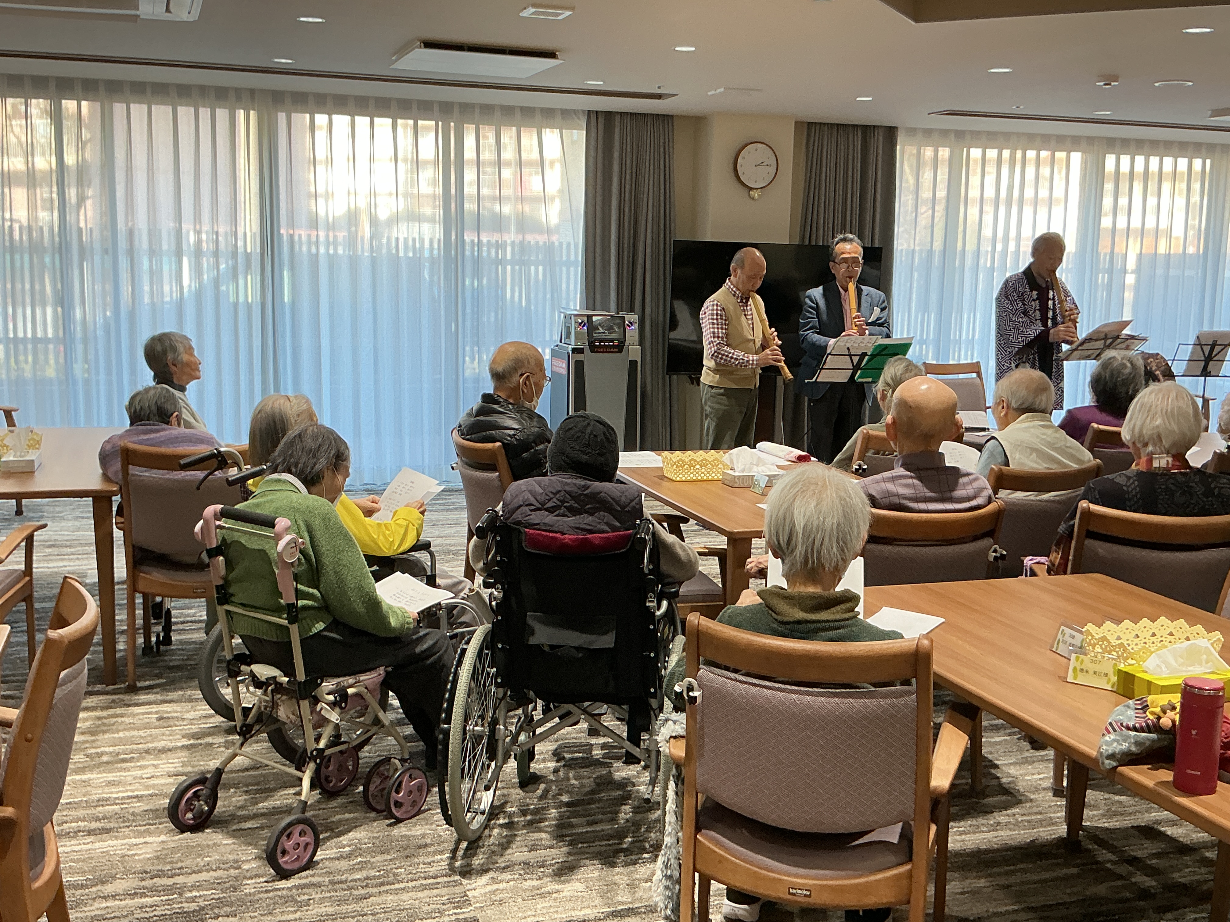 1月10日　津軽連奏会が来てくれました