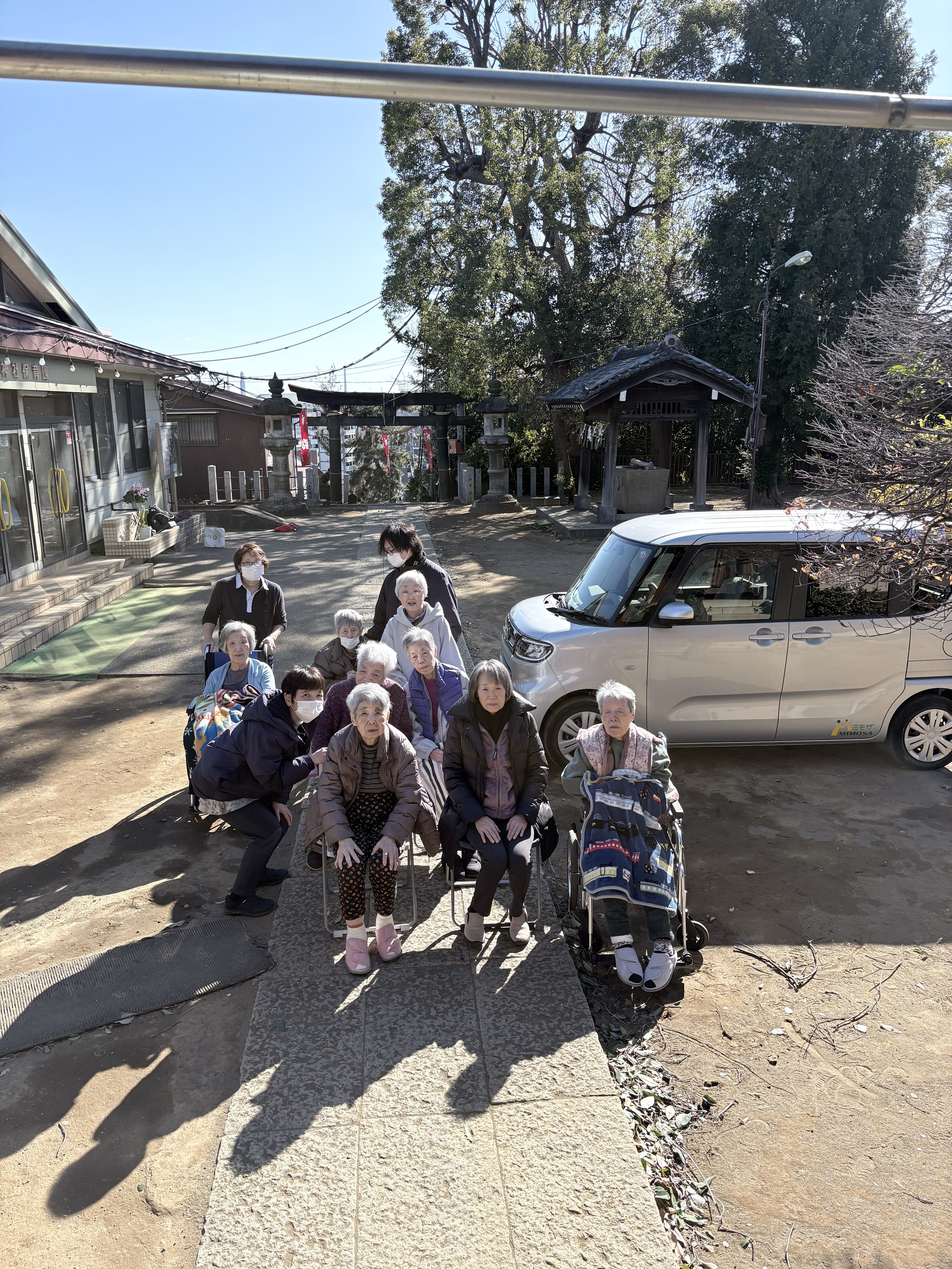 1階⛩️初詣行きました⛩️
