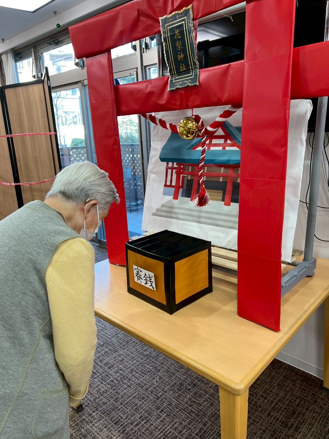 花梨神社で初詣