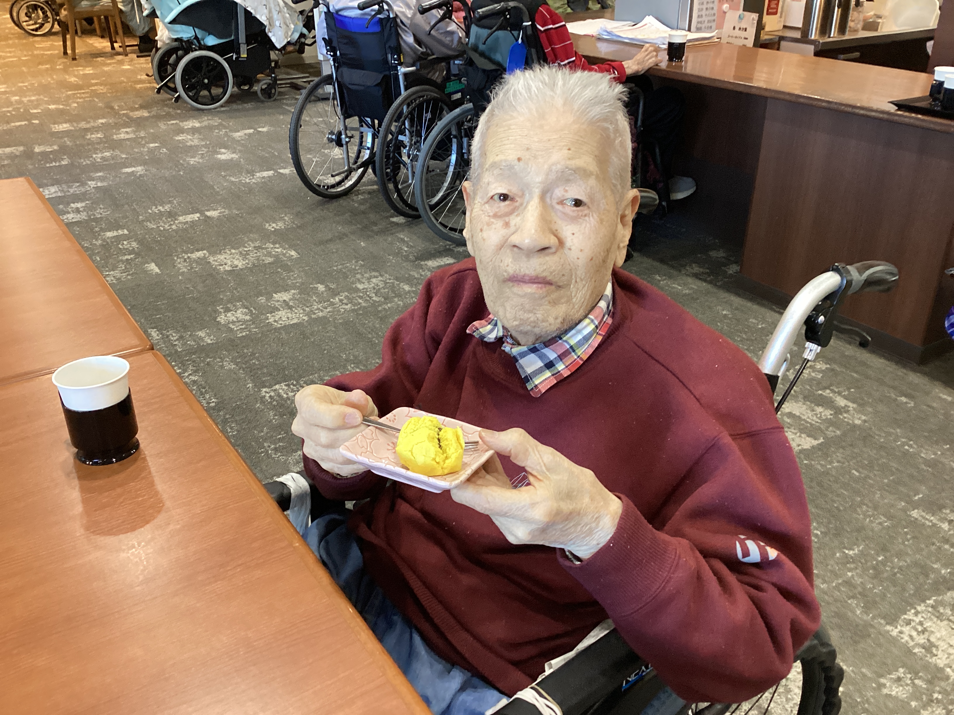 １月のおやつレクでした(^^♪②