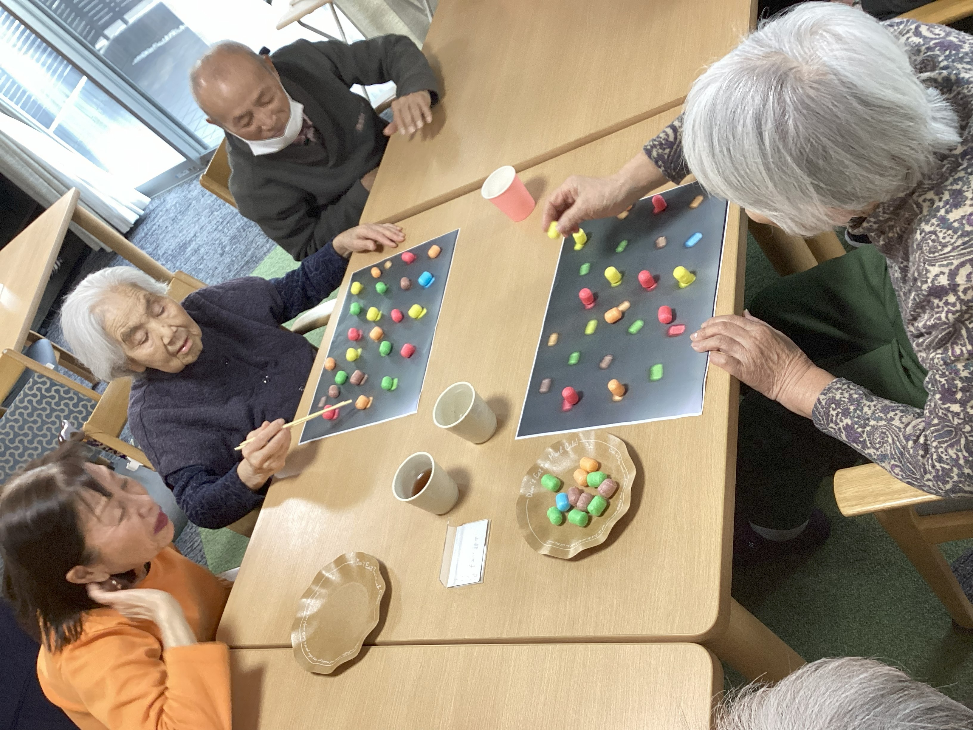 乗っけて脳トレ