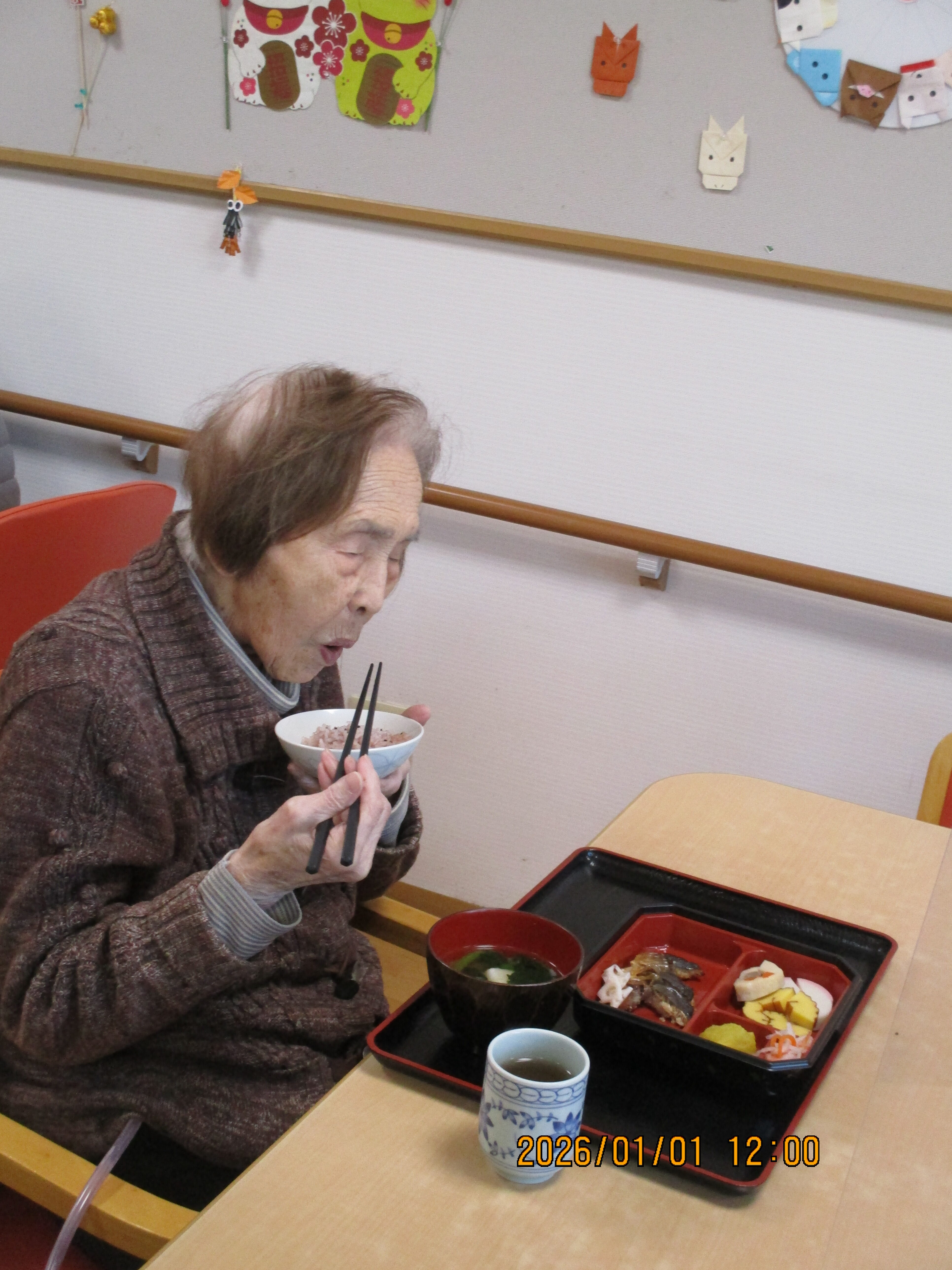 お正月　おせち料理