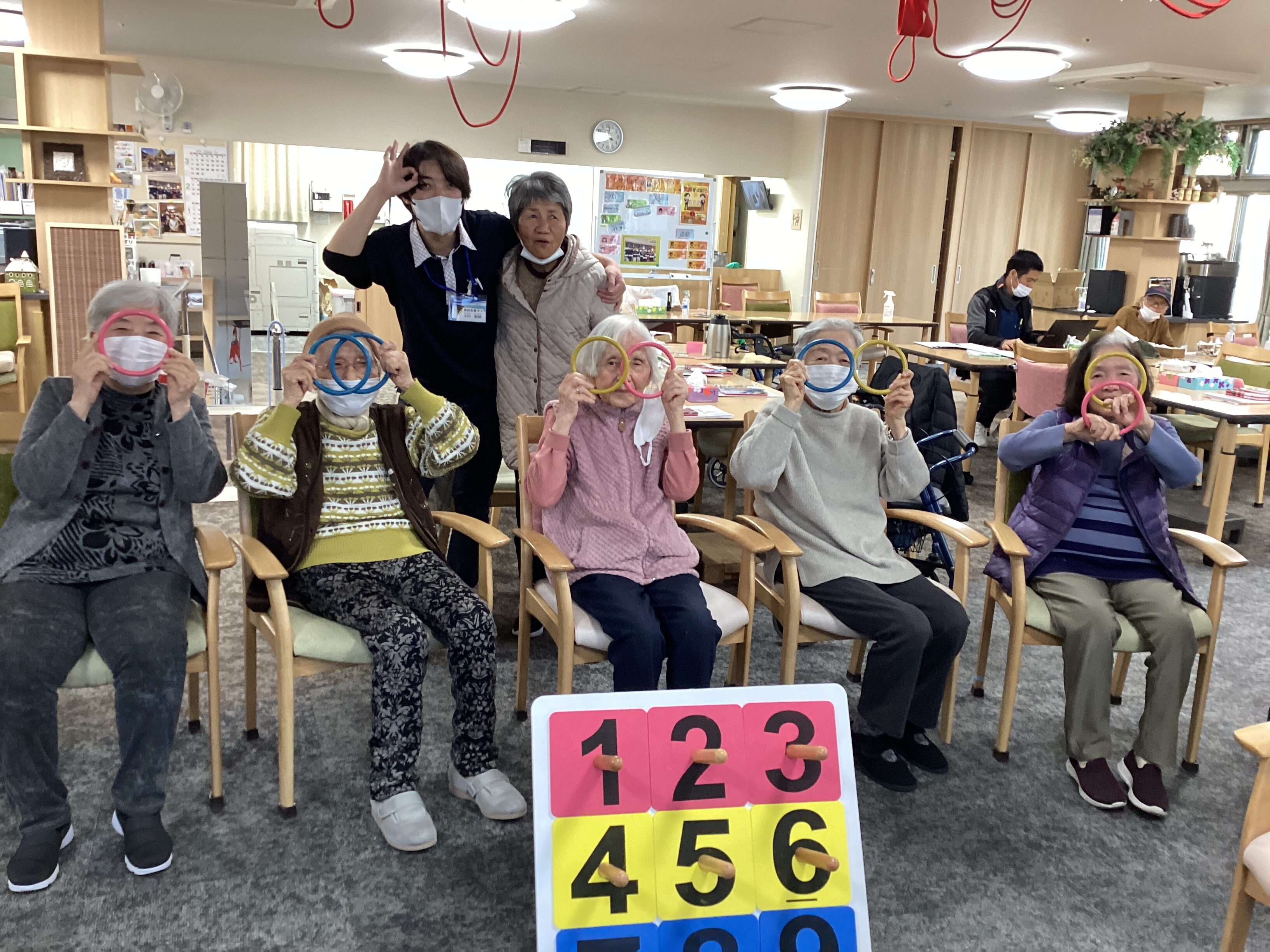 ミモリンピック🏳‍🌈本日は輪投げ✨