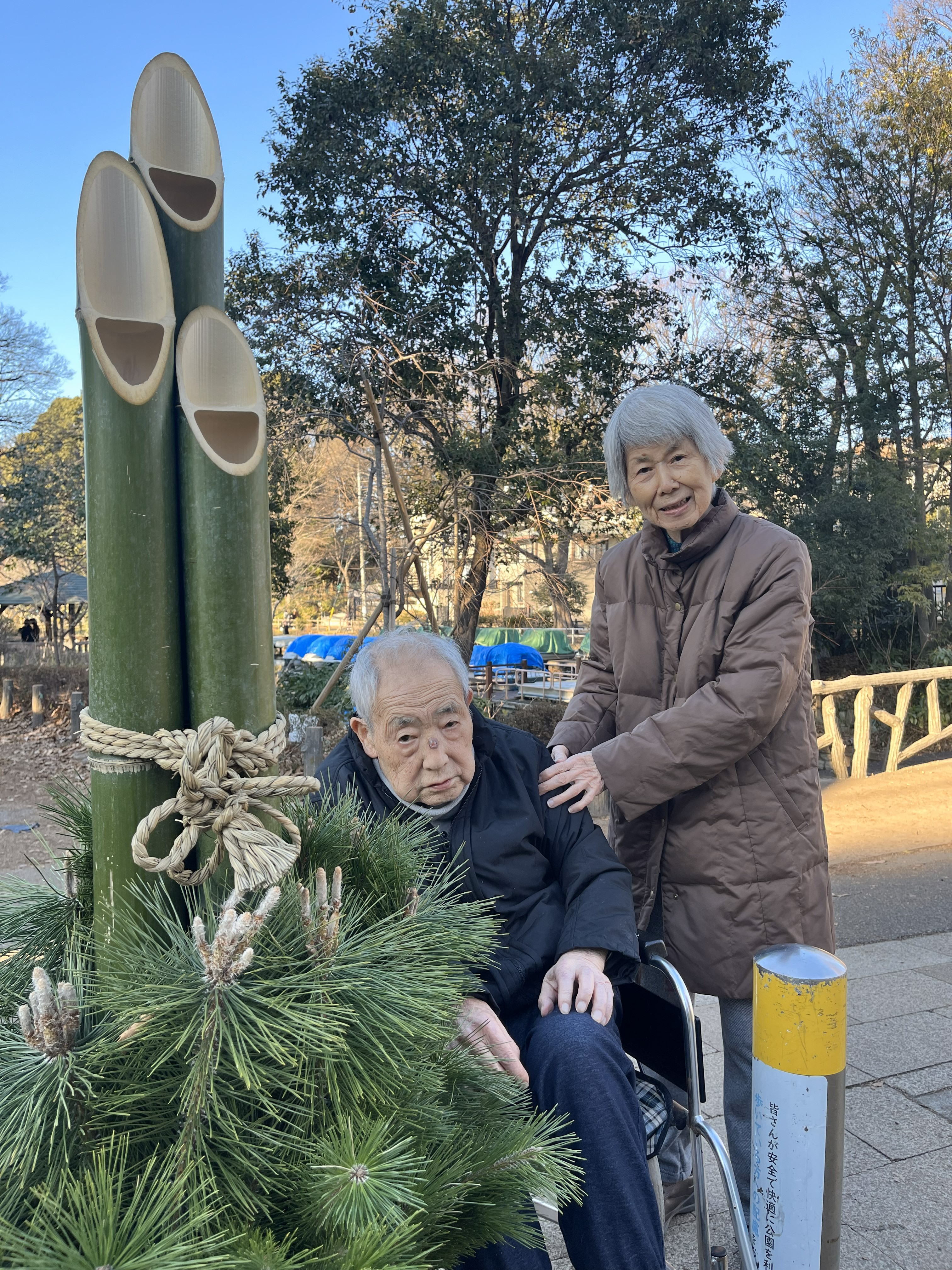 1/4善福寺公園にお散歩♪