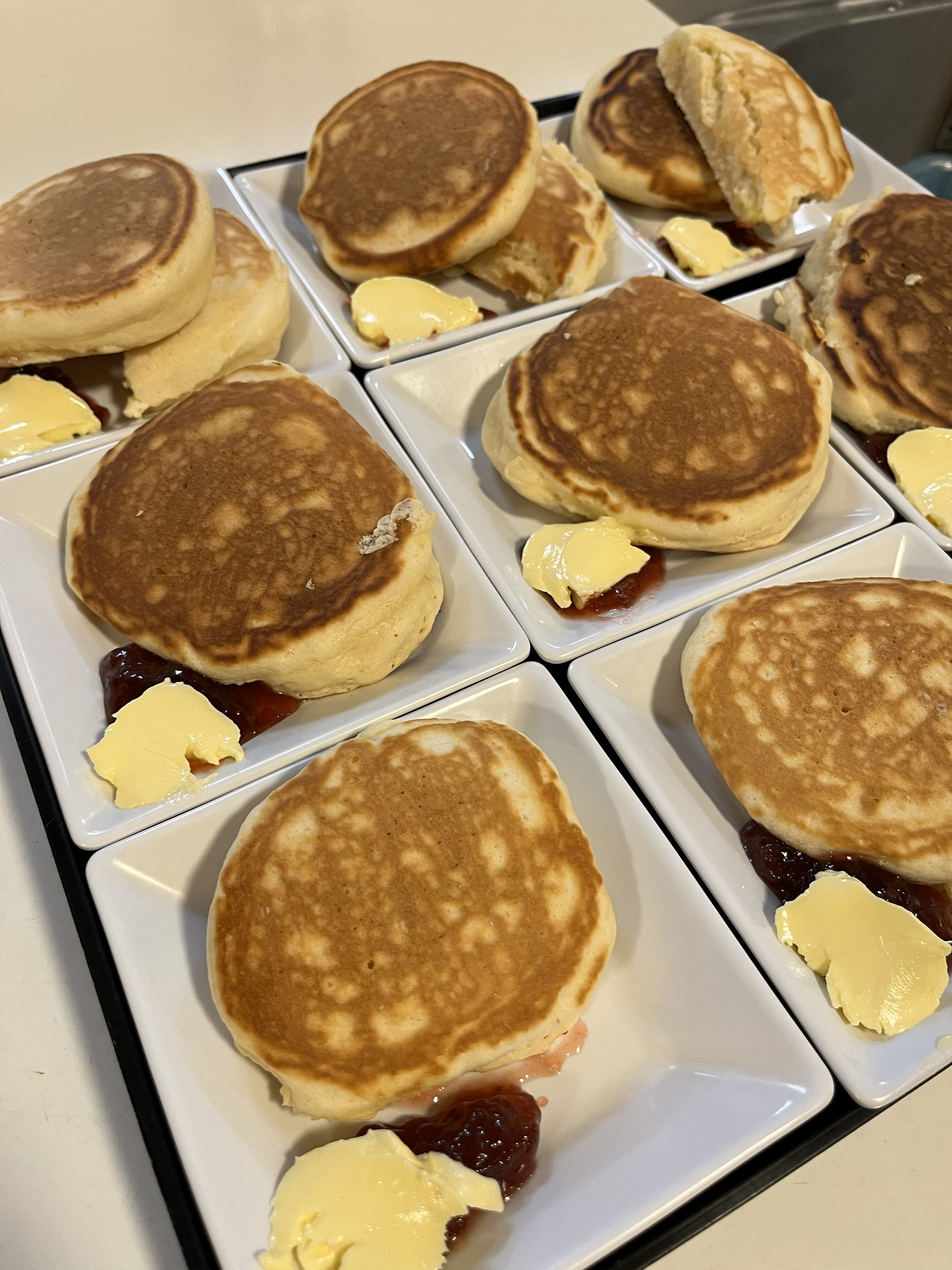 日曜日のおやつにホットケーキを焼きました！2F（2）