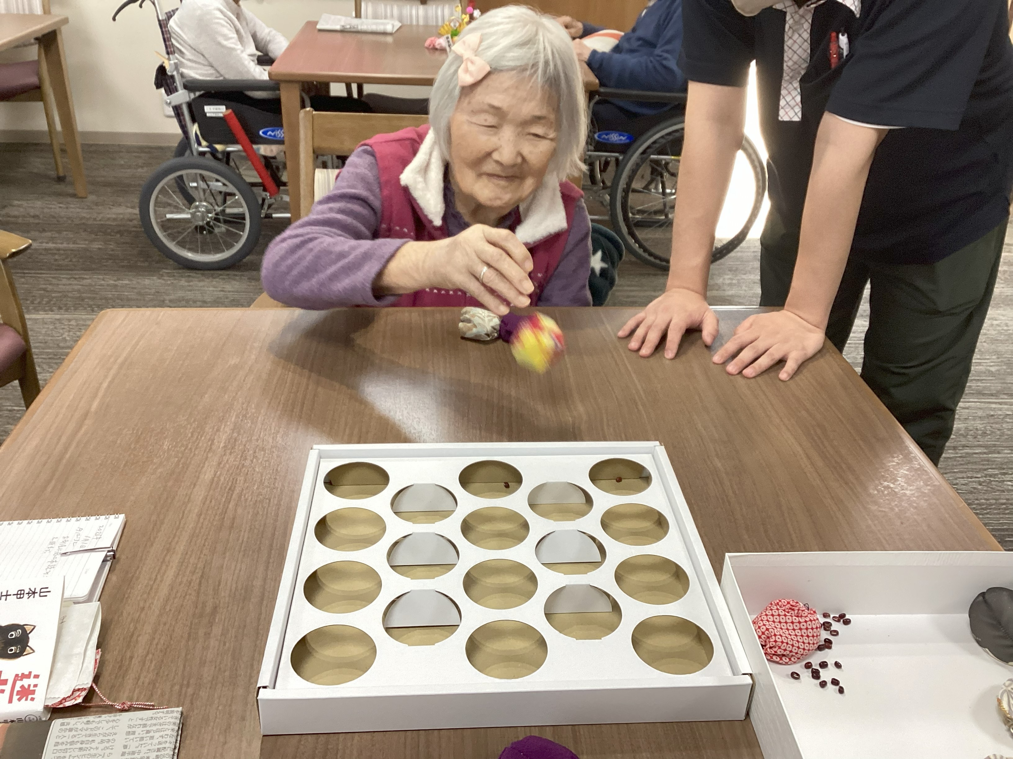 寒い日は運動とゲーム！！