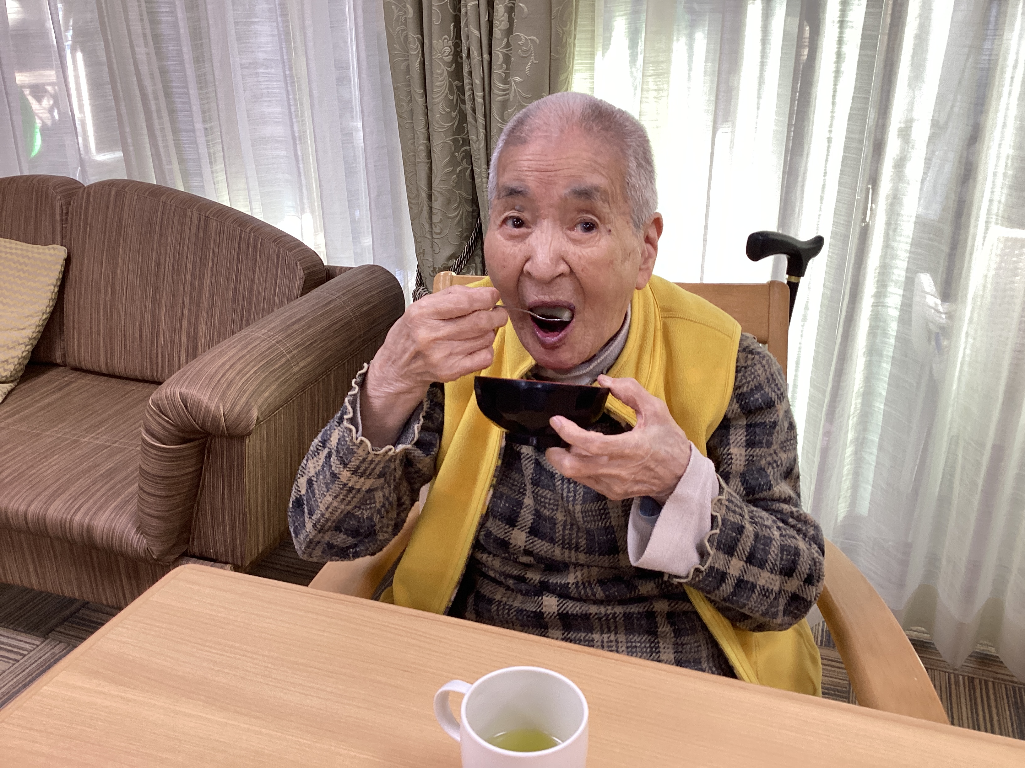 おやつタイム~お汁粉~🫘