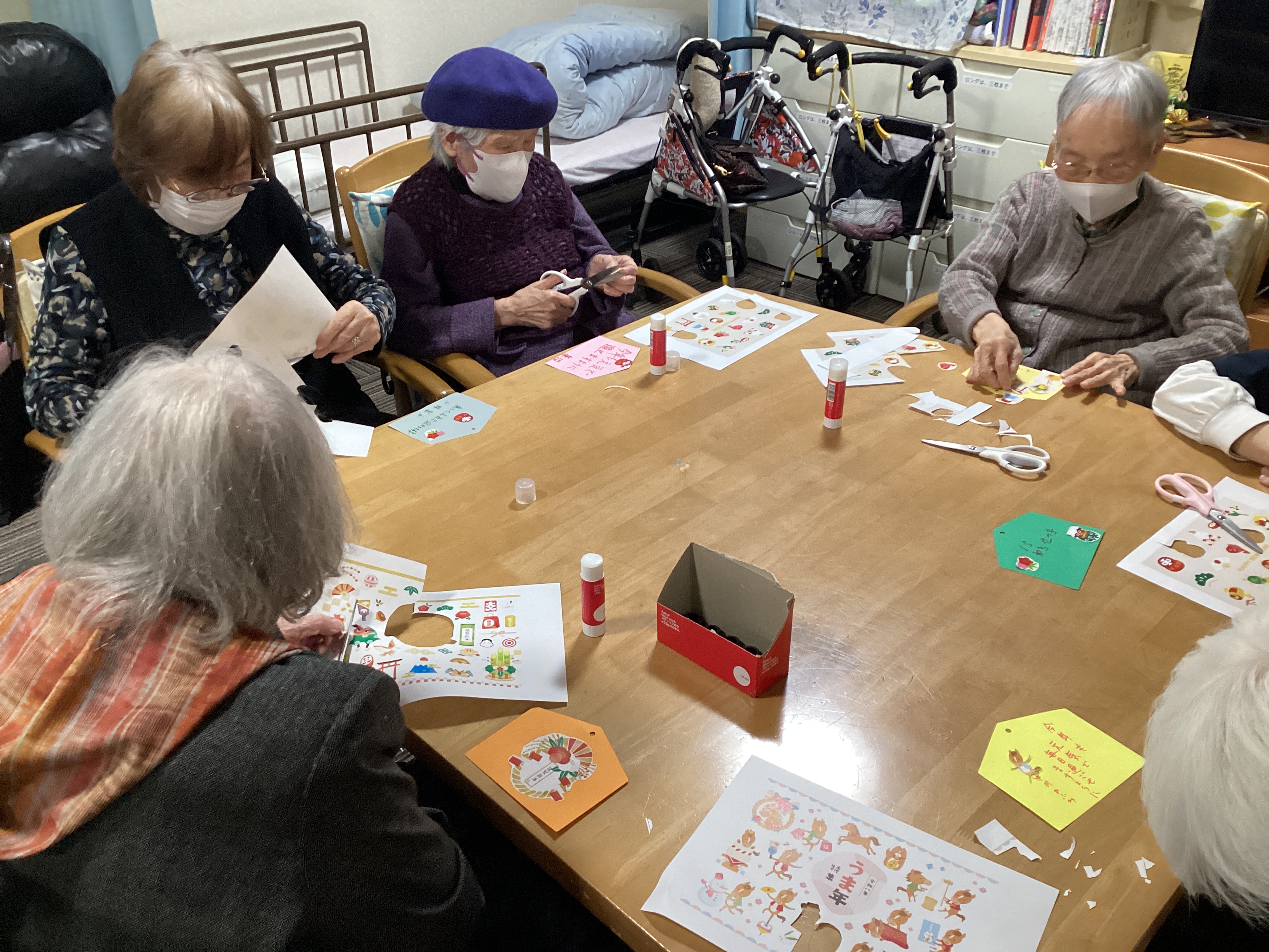 🎍絵馬作り🐎