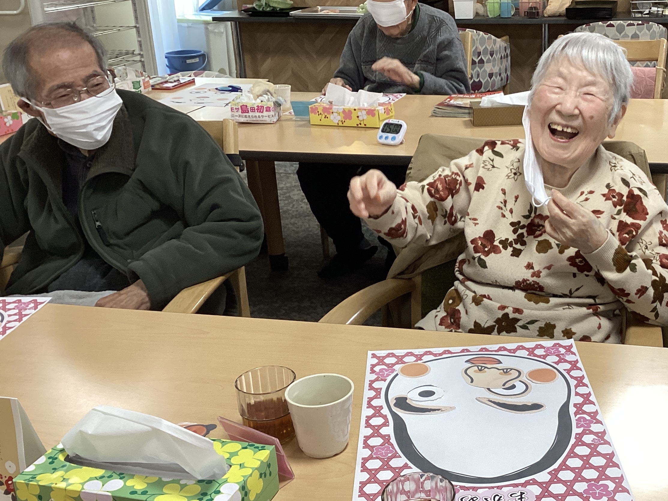 ✨福笑い✨今年も最高の年が確定です(笑)