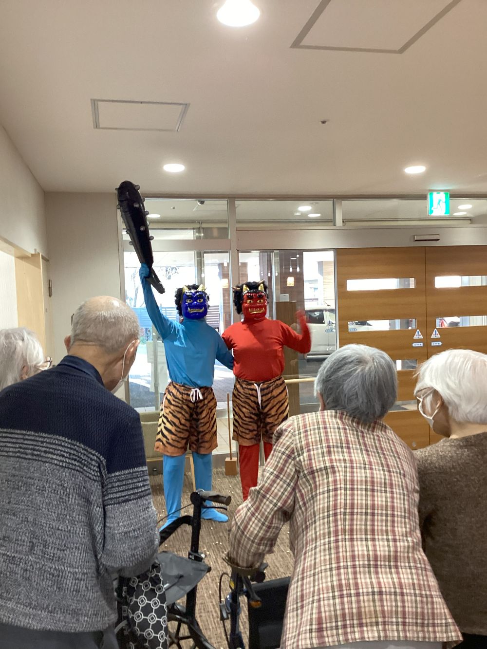 「鬼は外👹、福はうち✨」