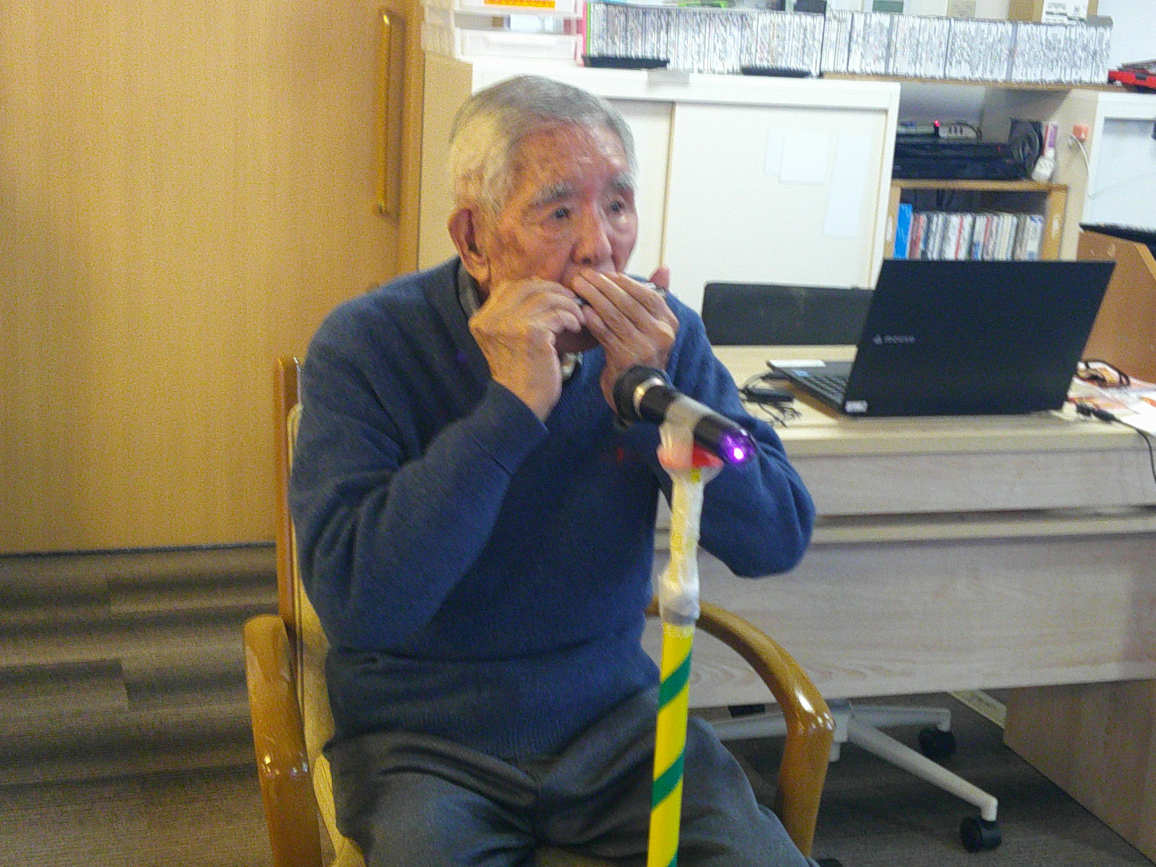 今日は、特技を披露！