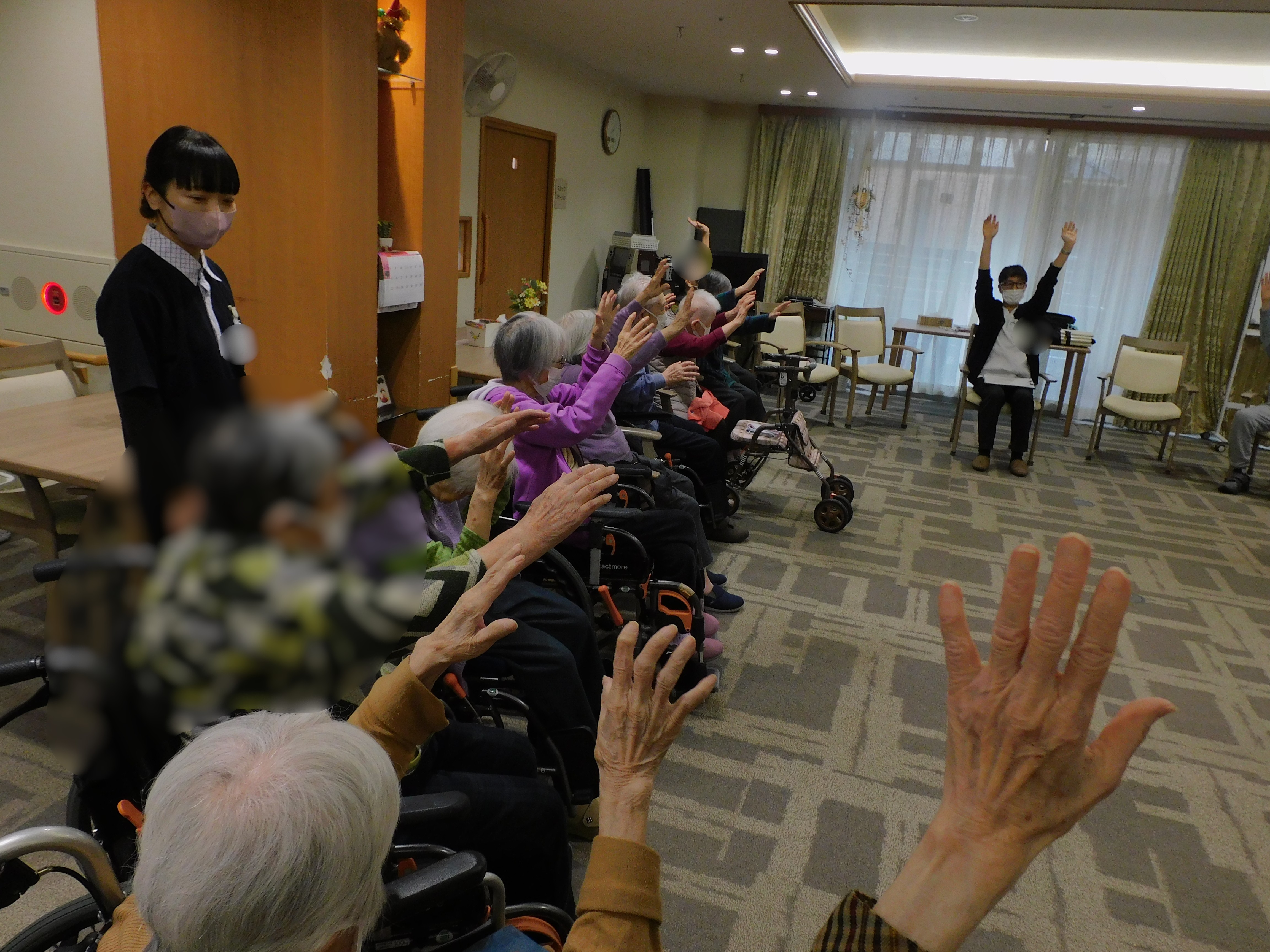 体操レクを行いました