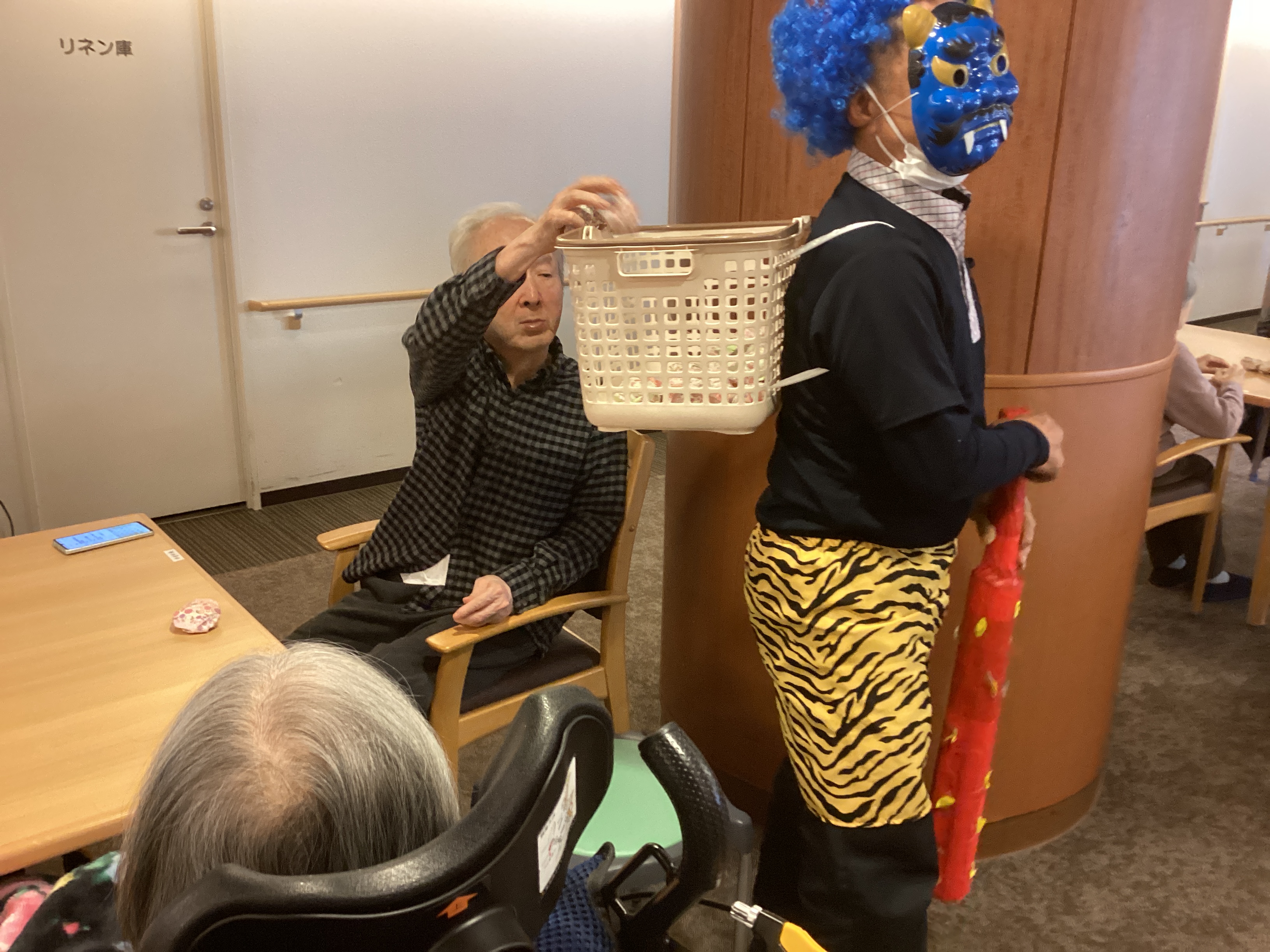 今年も豆まきレクを開催しました！