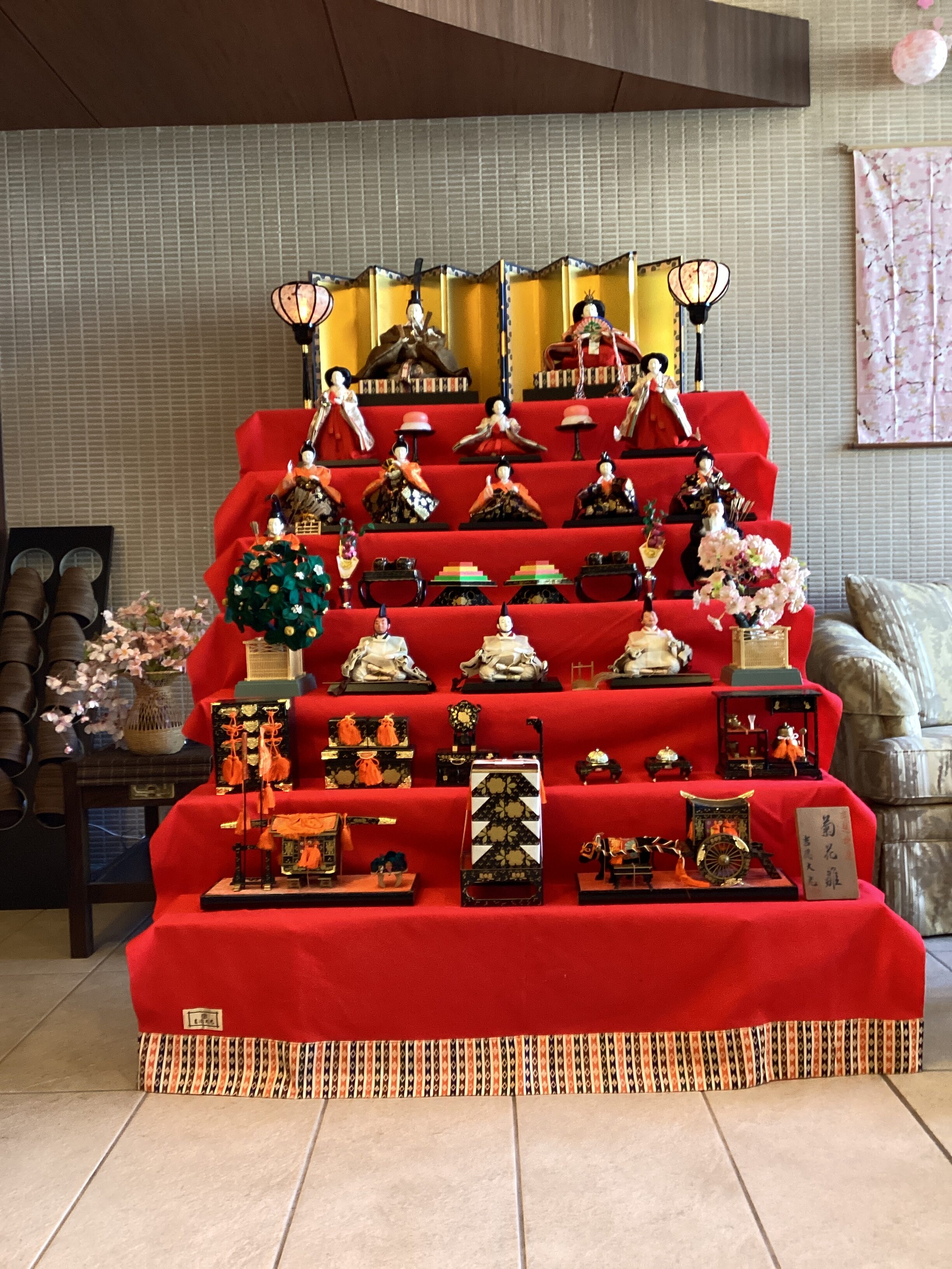 ひな祭りに向けて